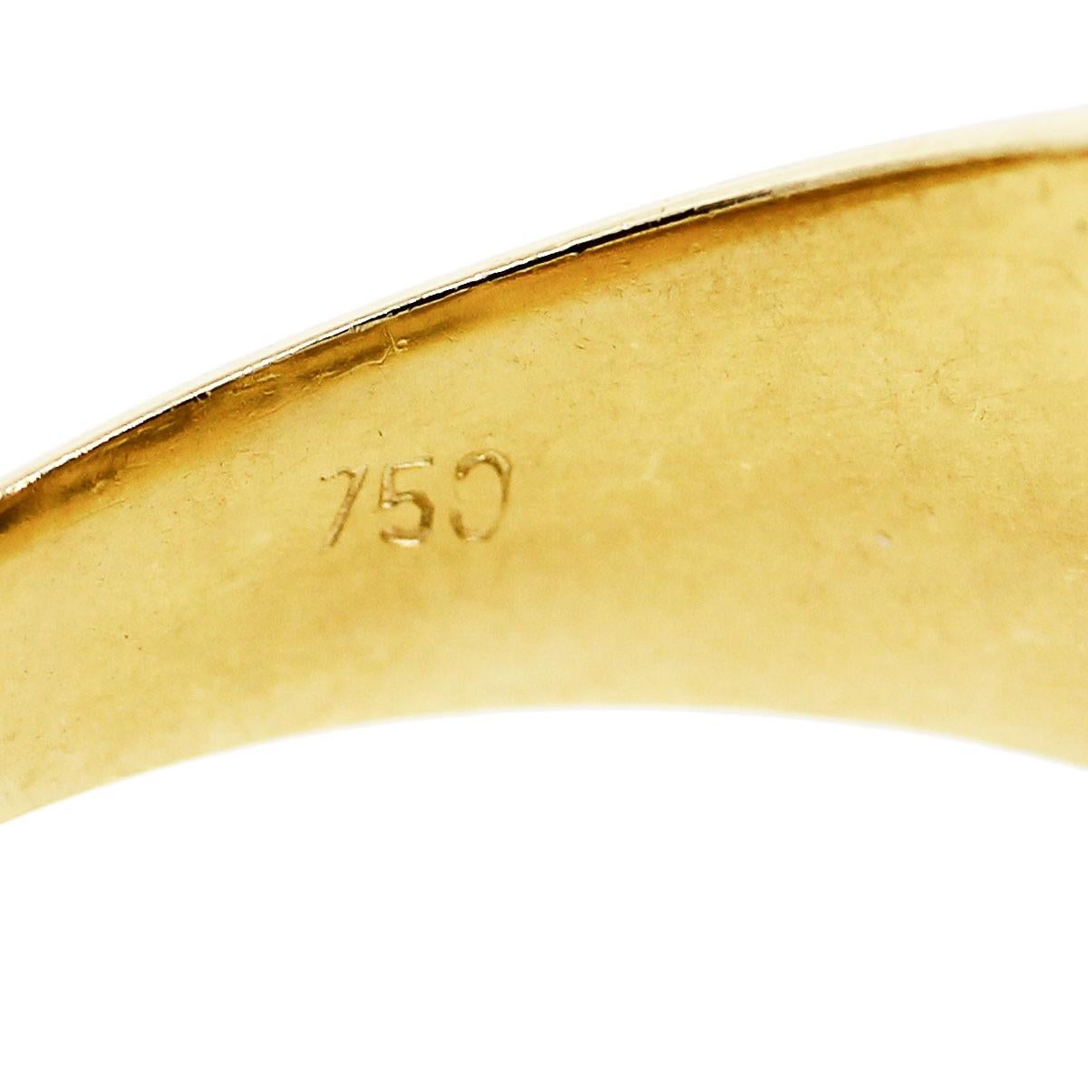 Cabochon Rubin & Saphir im Prinzessinnenschliff 18-Karat Diamantring Vorrätig im Zustand „Hervorragend“ im Angebot in Boca Raton, FL