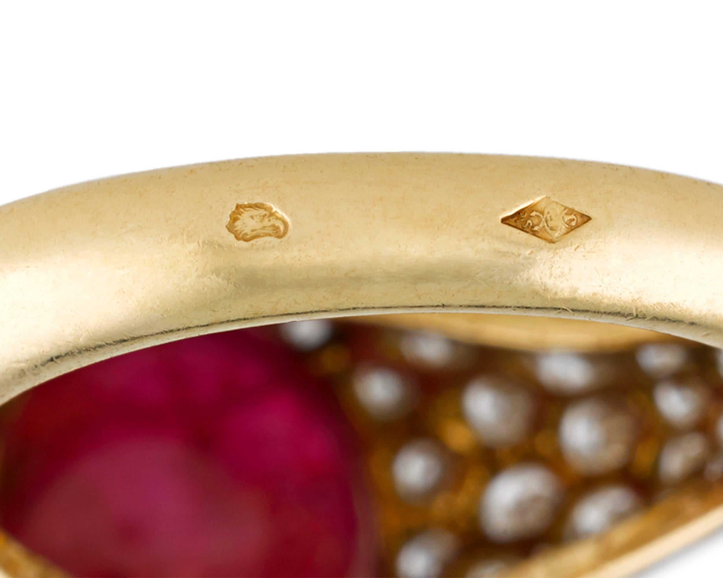 cartier cabochon ring