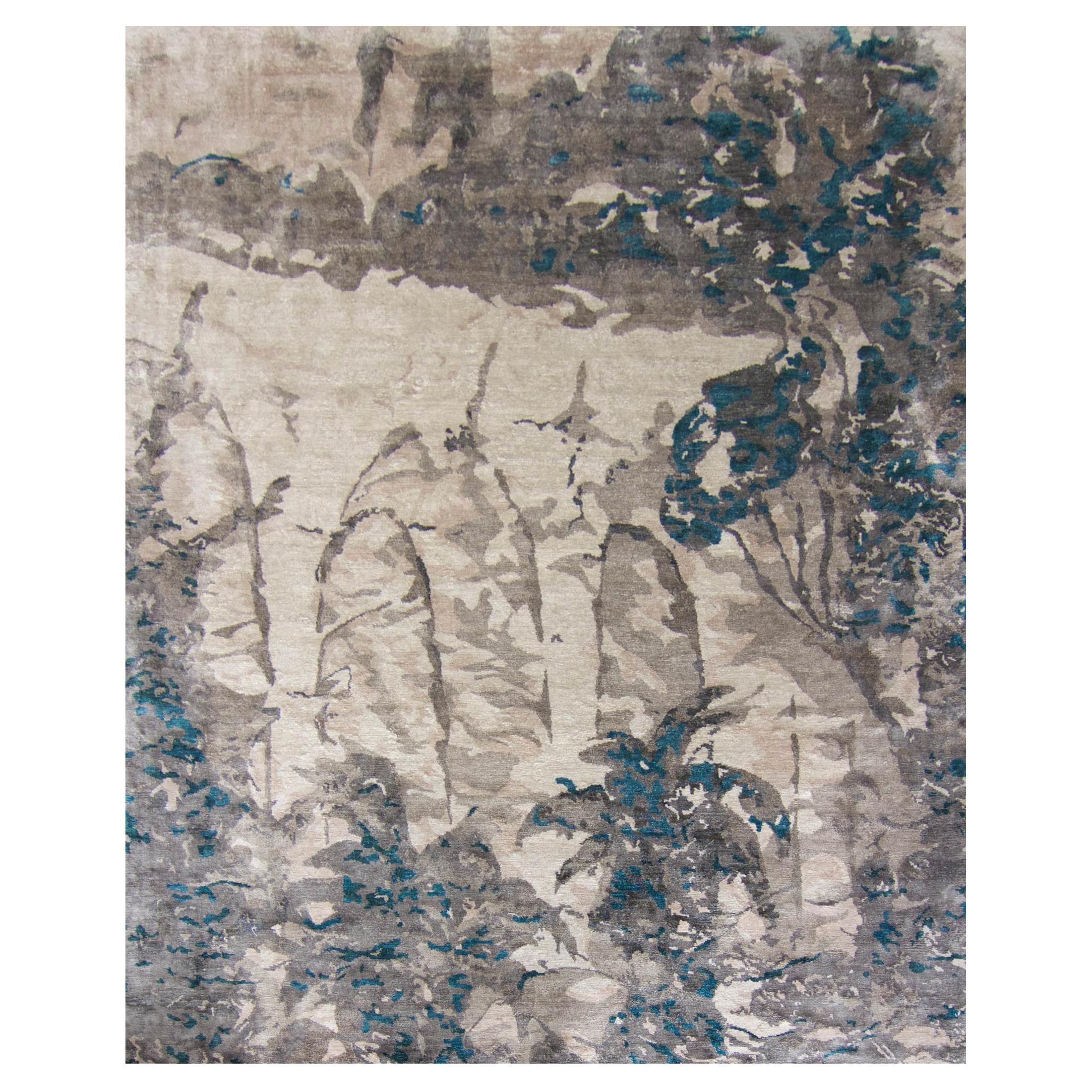 Cabrillo Hand-Knotted Rug by Eskayel For Sale