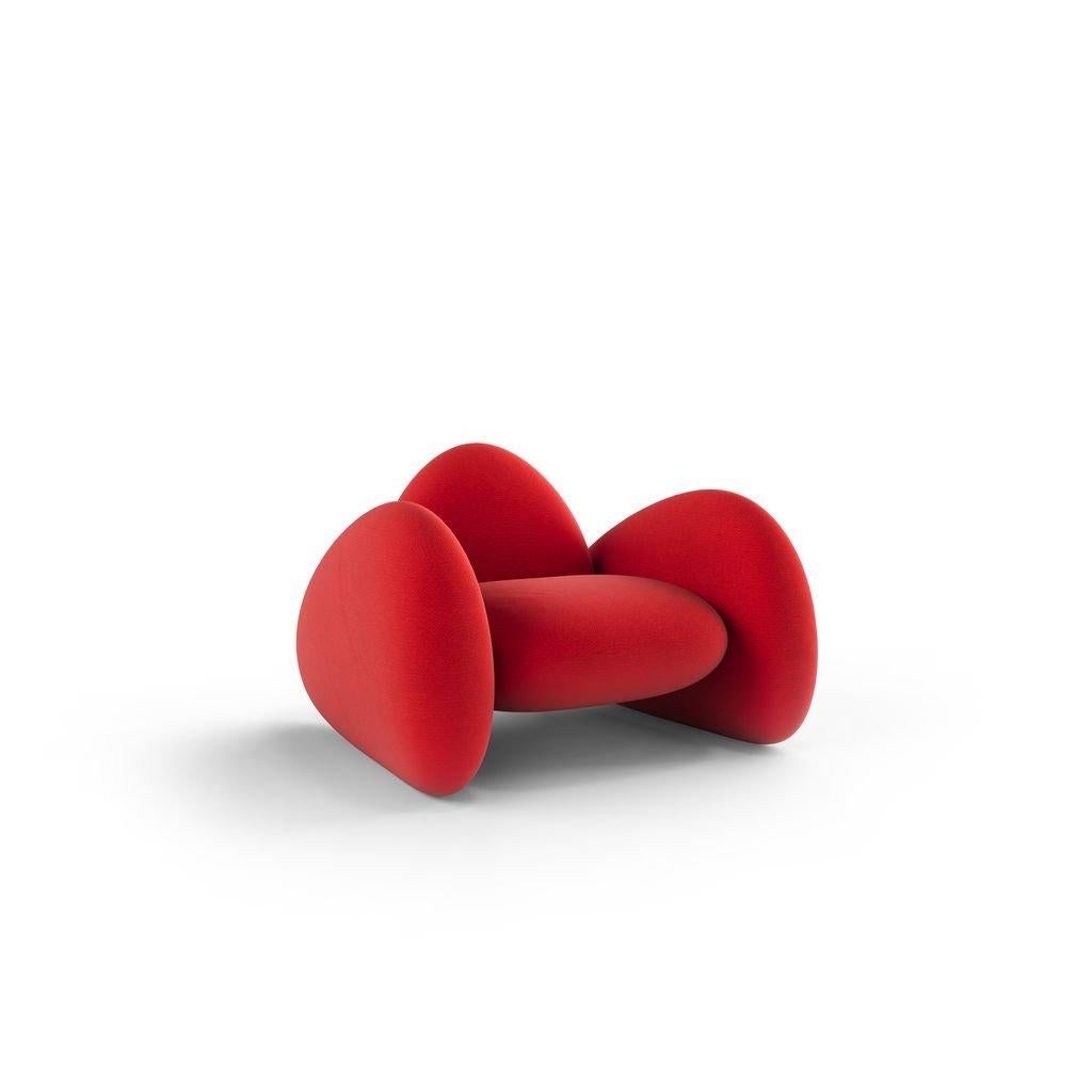Beautiful lines matched with perfect ergonomics, the Cabrio Sofa Red is covered with premium Italian fabric and glorious in your living space. Designed for life in the fast lane, our Cabrio Sofa Red is here for your living space. With perfect