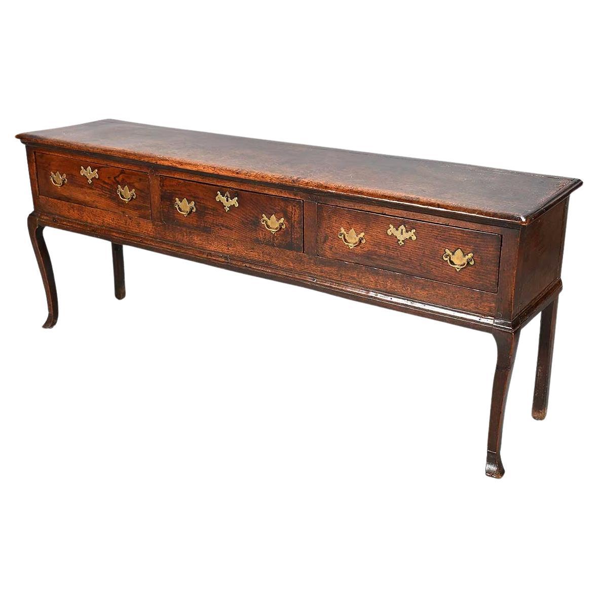 Cabriole Leg Dresser with Quarter-Sawn Top