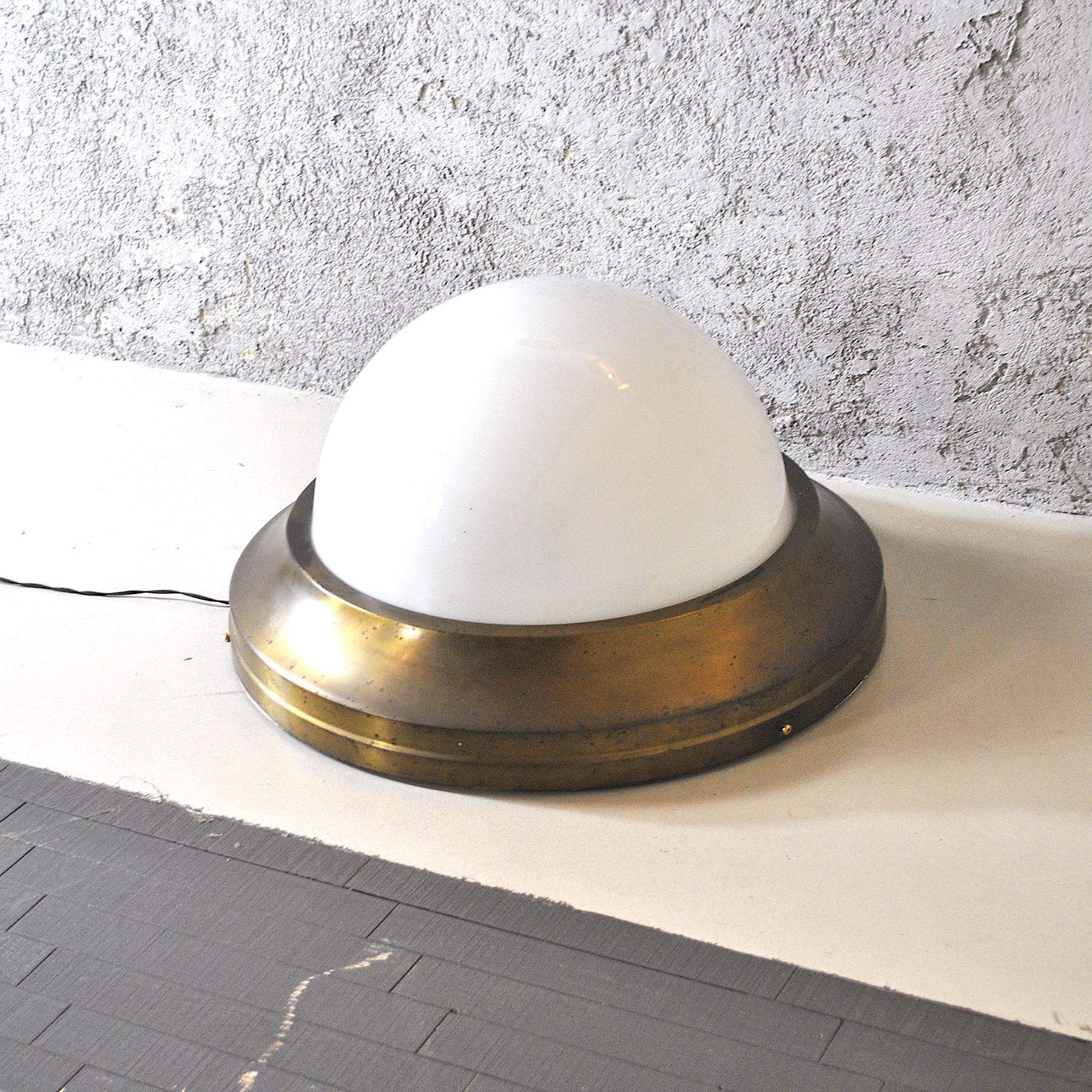 Mid-Century Modern Caccia Dominioni Pier Luigi Italian Mid Century Wall Light in Brass 1960s For Sale