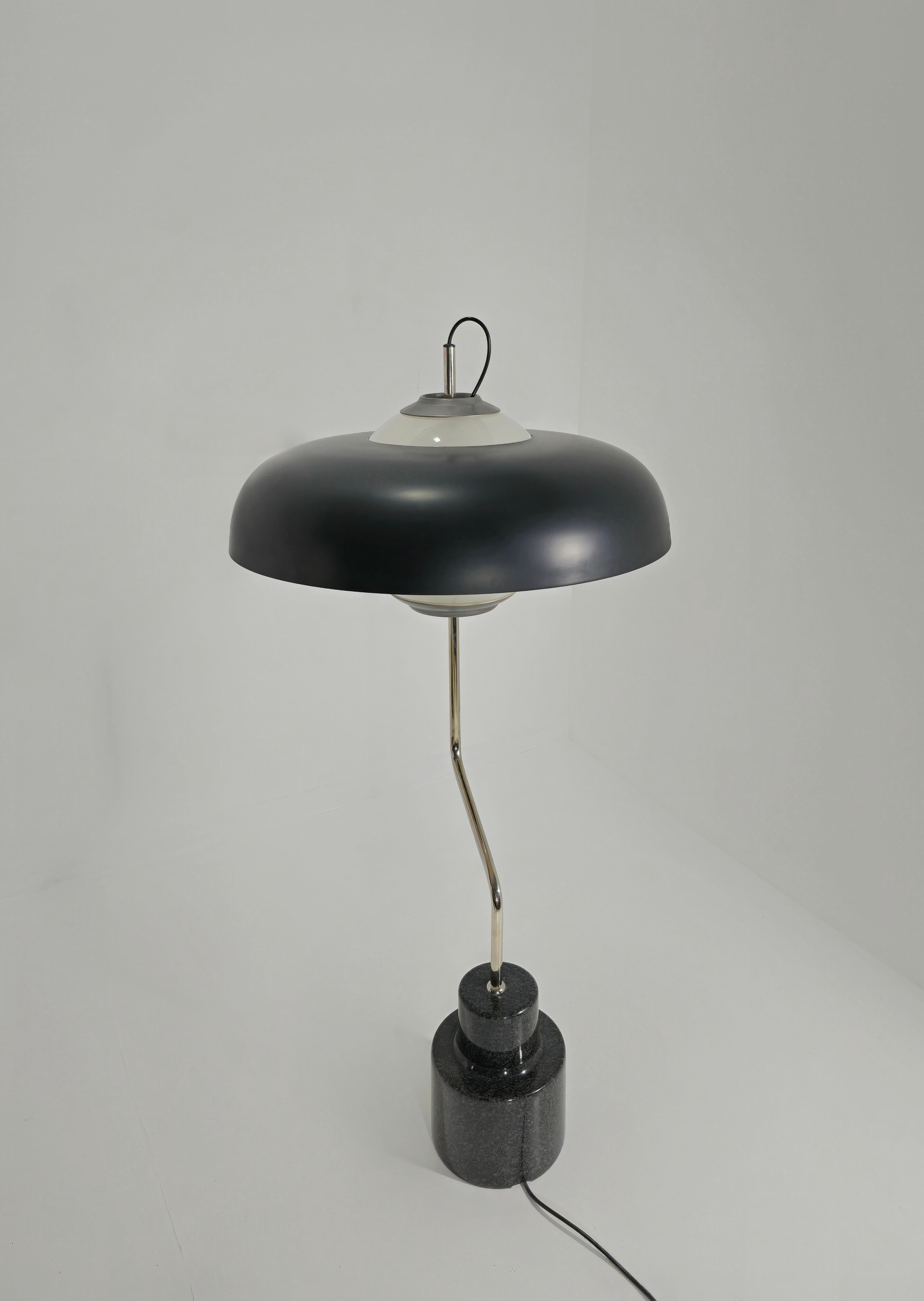 Caccia Dominioni Rare and Monumental Mikado Table Lamp Italy 1962 Mid-Century For Sale 3