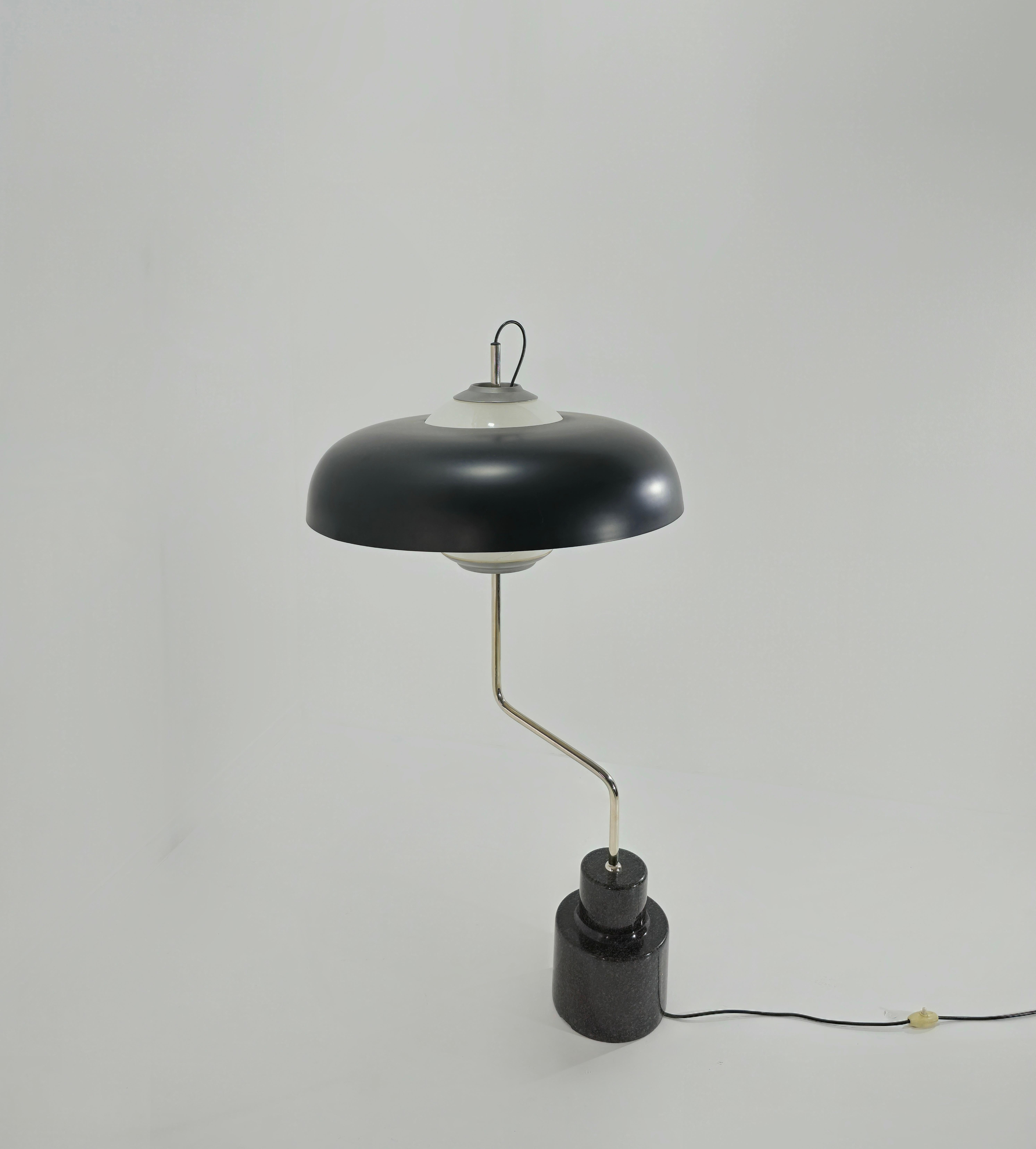Caccia Dominioni Rare and Monumental Mikado Table Lamp Italy 1962 Mid-Century For Sale 4