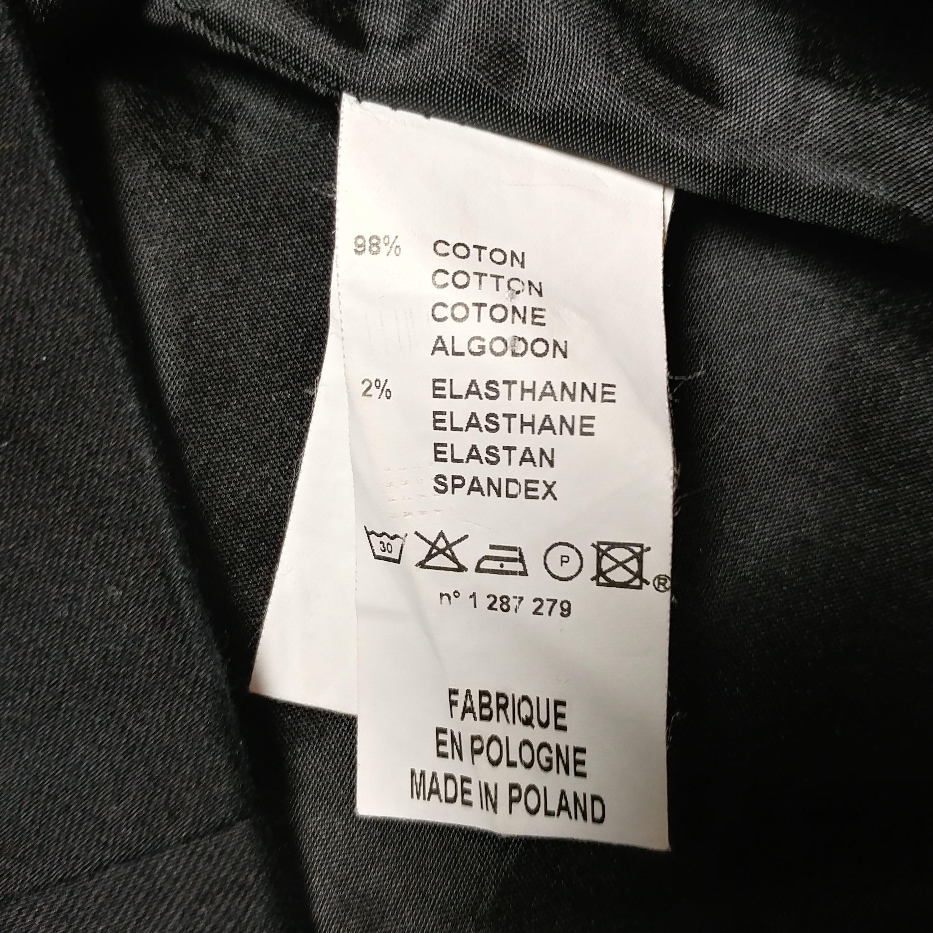 CACHAREL - Mini-jupe portefeuille en coton noir  taille US 34EU en vente 2