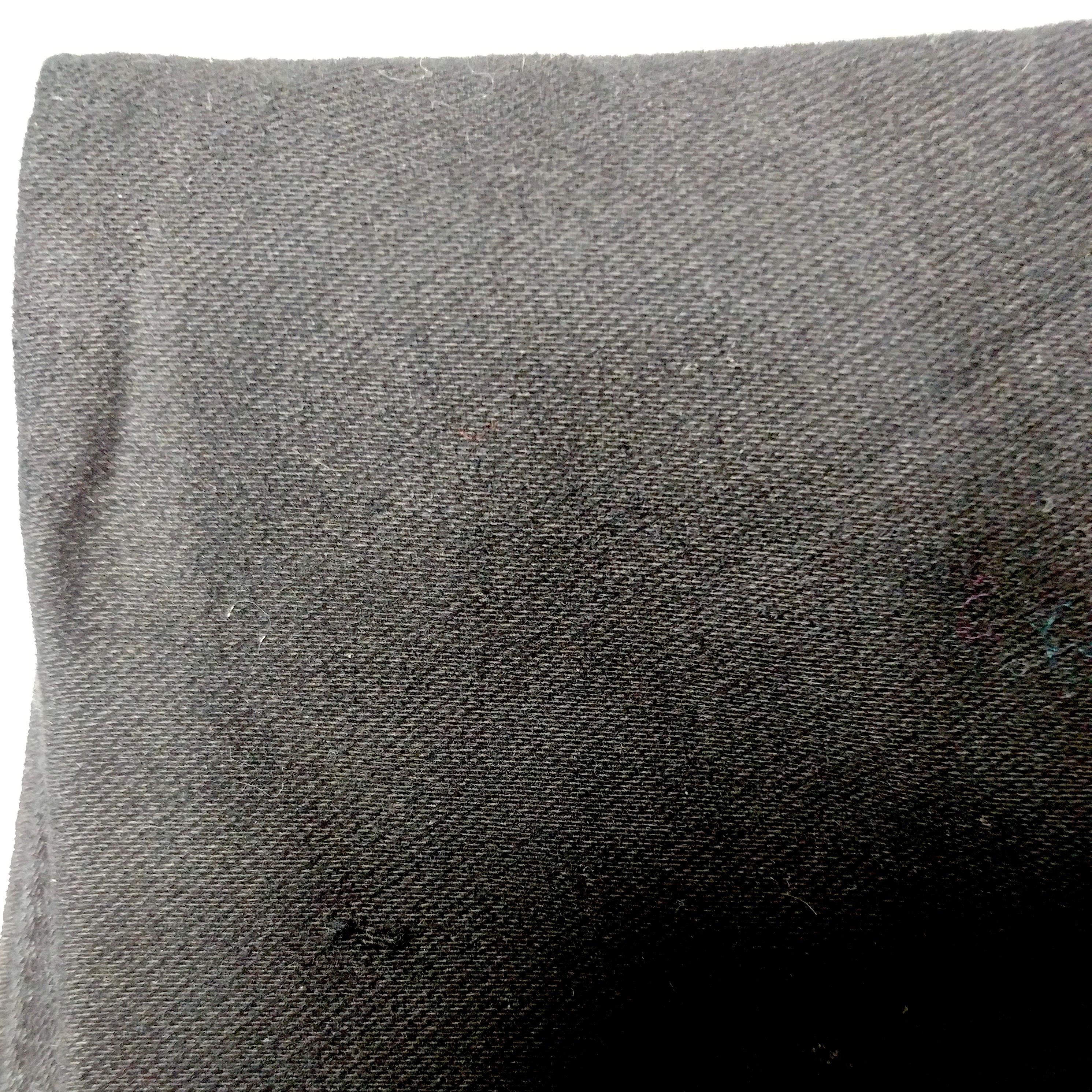 CACHAREL - Mini-jupe portefeuille en coton noir  taille US 34EU en vente 4