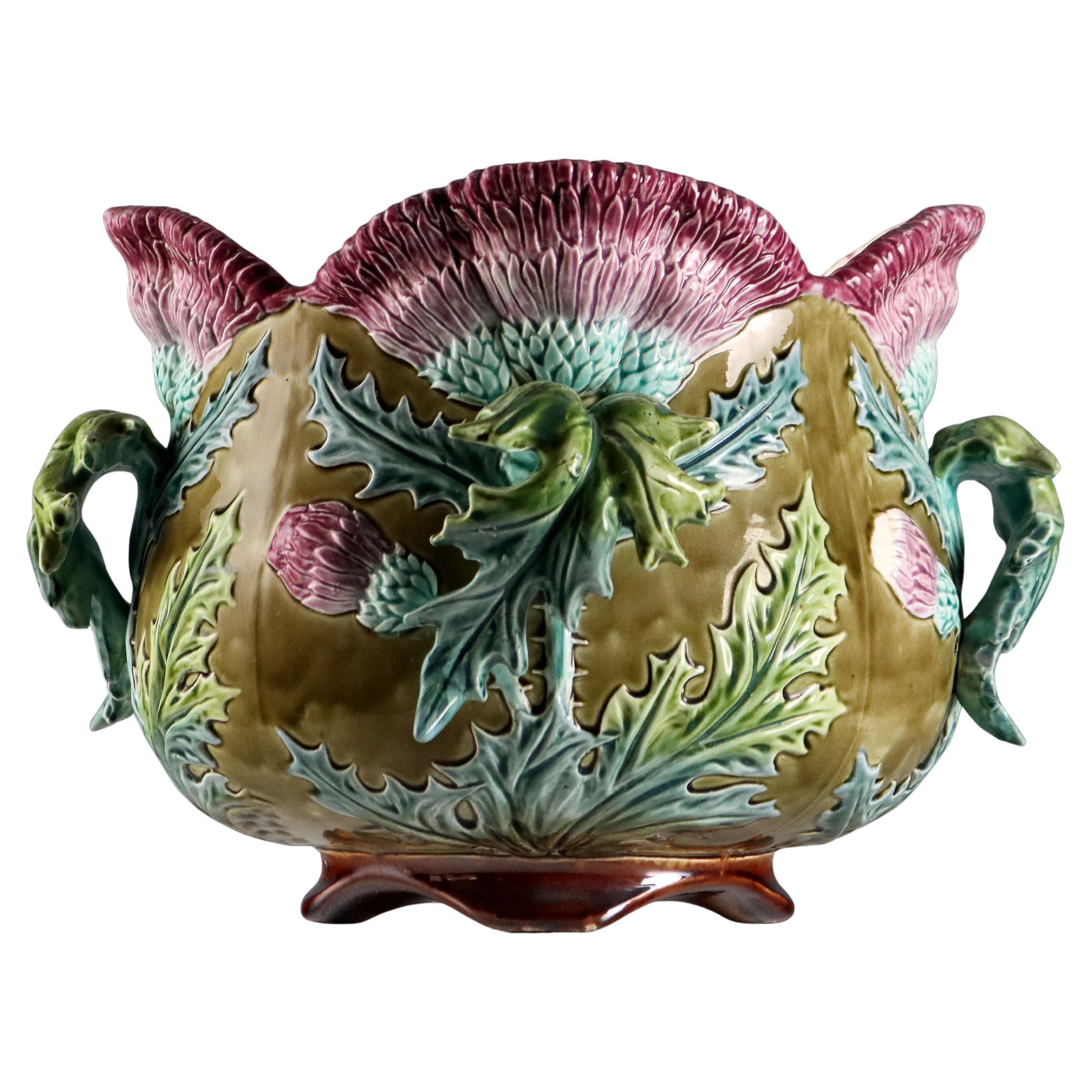 Cache Pot in Ceramica Barbotine Europa Primi 
900 in vendita