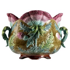 Cache pot en céramique Barbotine Europa Primi '900