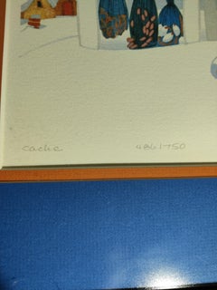 "Cache" signé et numéroté par Rie Munoz 486/750