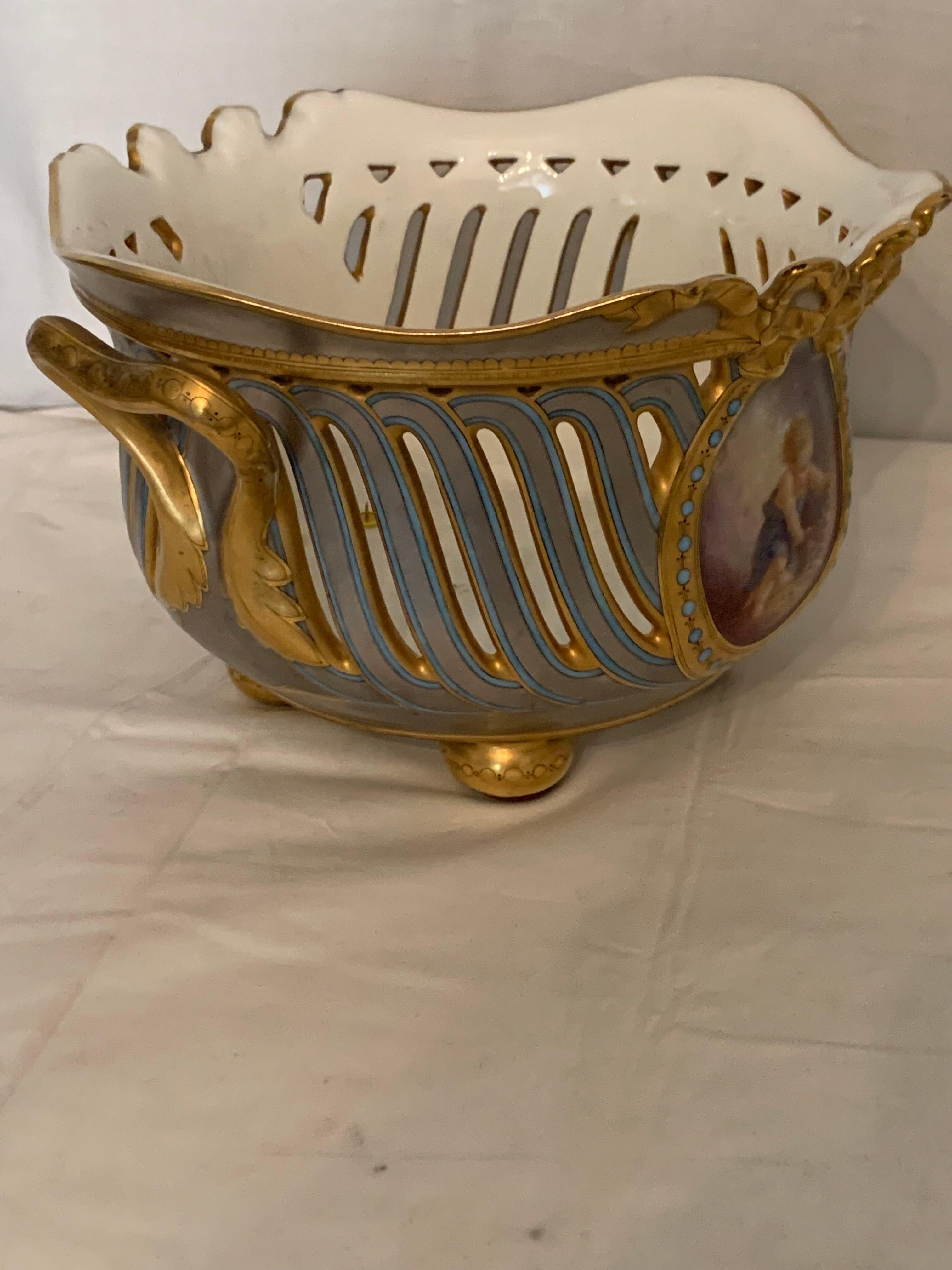 Louis XVI Cache-pots en porcelaine française  en vente