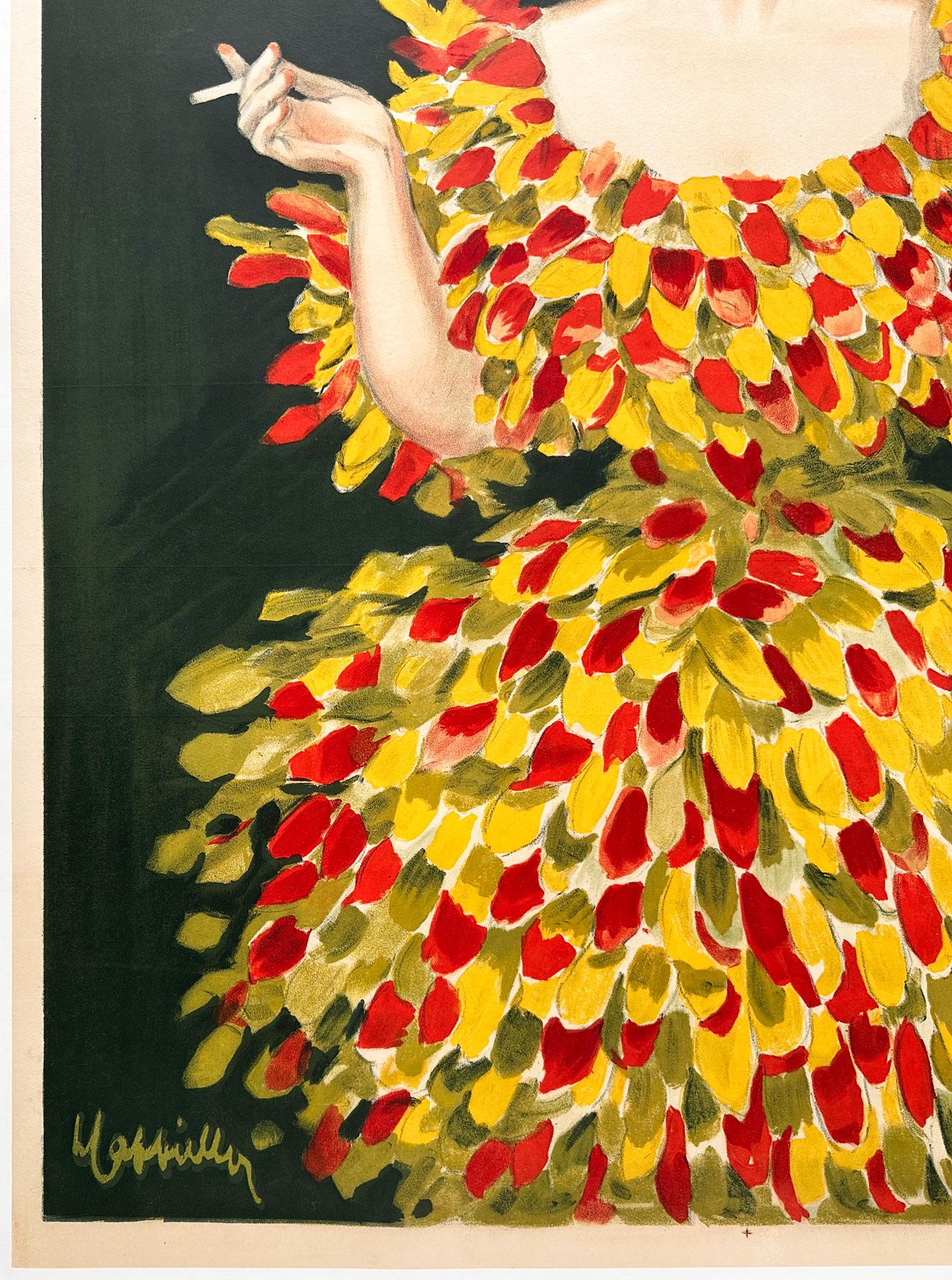 Cachou Lajaunie 1922 Poster pubblicitario francese d'epoca, Leonetto Cappiello in vendita 1