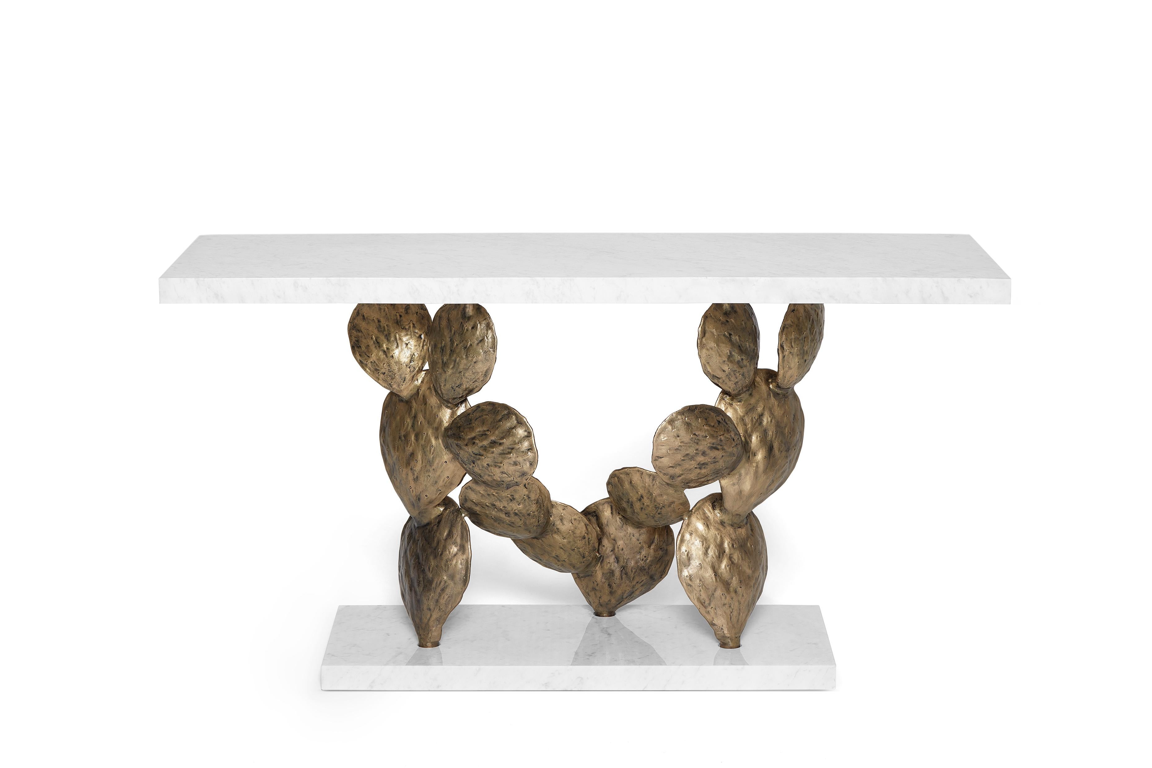 Post-Modern Cactus 160 Console by Ginger & Jagger For Sale
