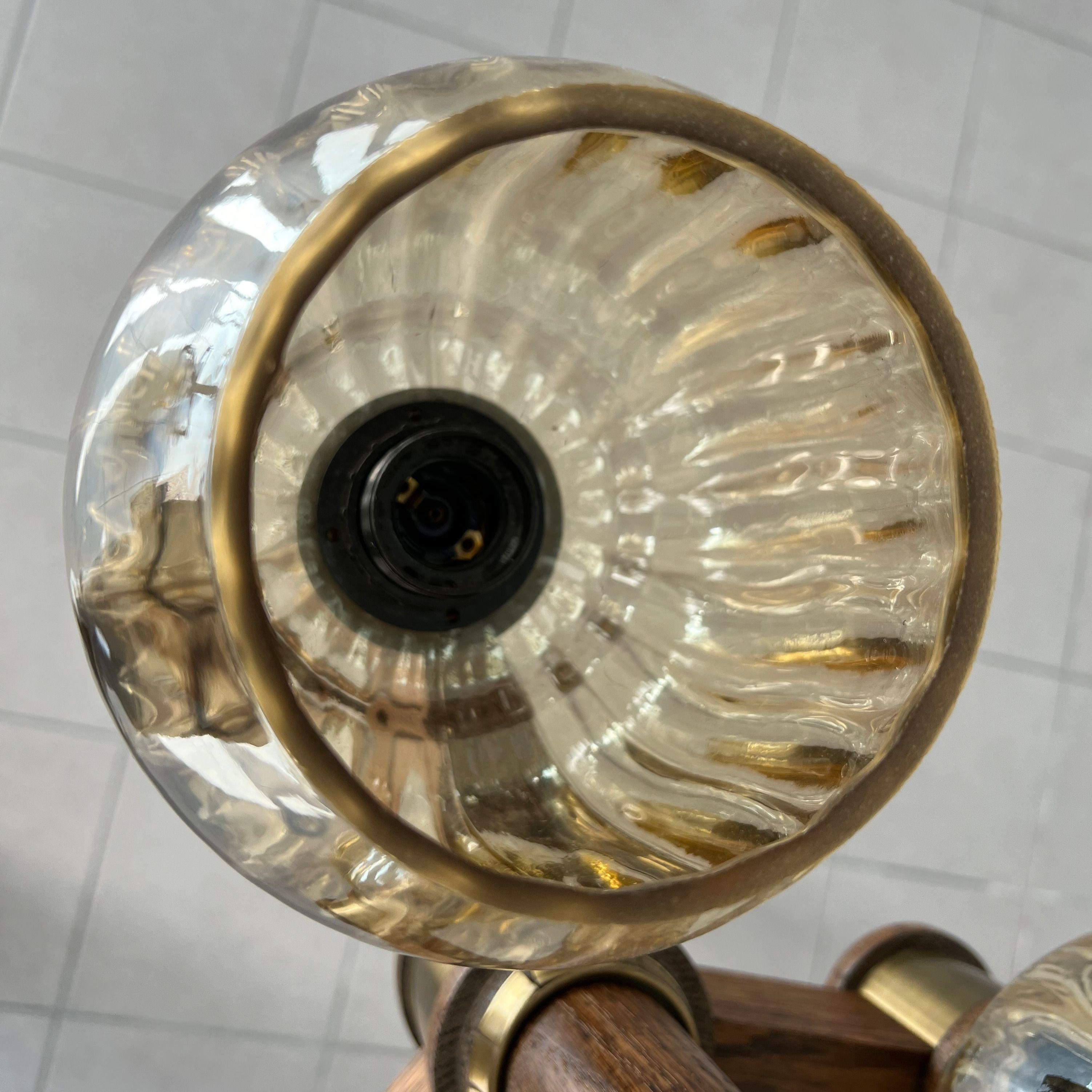 Lámpara de pie vintage de 3 luces Cactus en Bueno estado para la venta en Bridgeport, CT