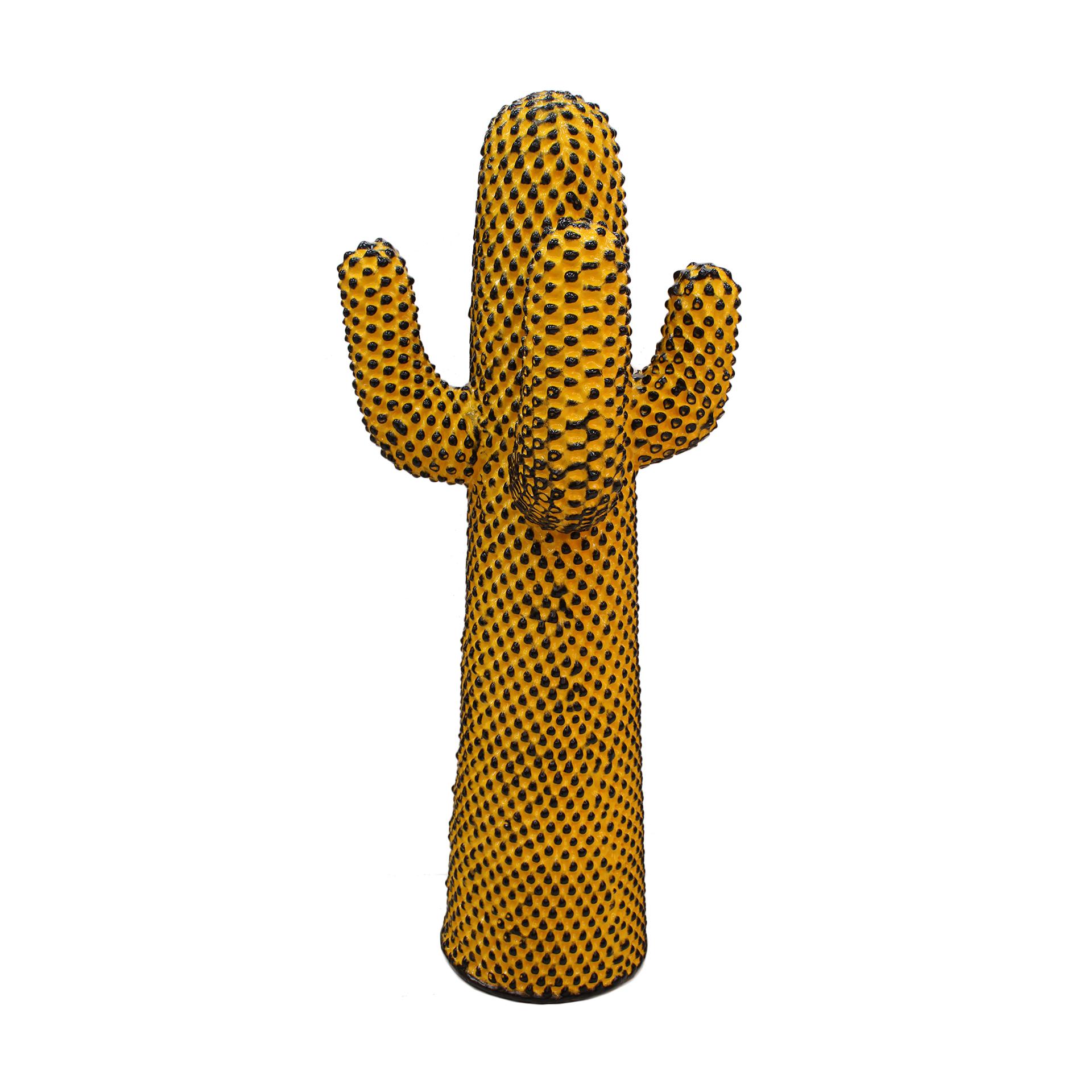Cactus model coat rack designed by Guido Drocco and Franco Mello. Edited by Gufram. Special edition of 99 copies in collaboration with the Andy Warhol Foundation for the Visual Arts. Numbered and signed piece with a stamp by the Andy Warhol