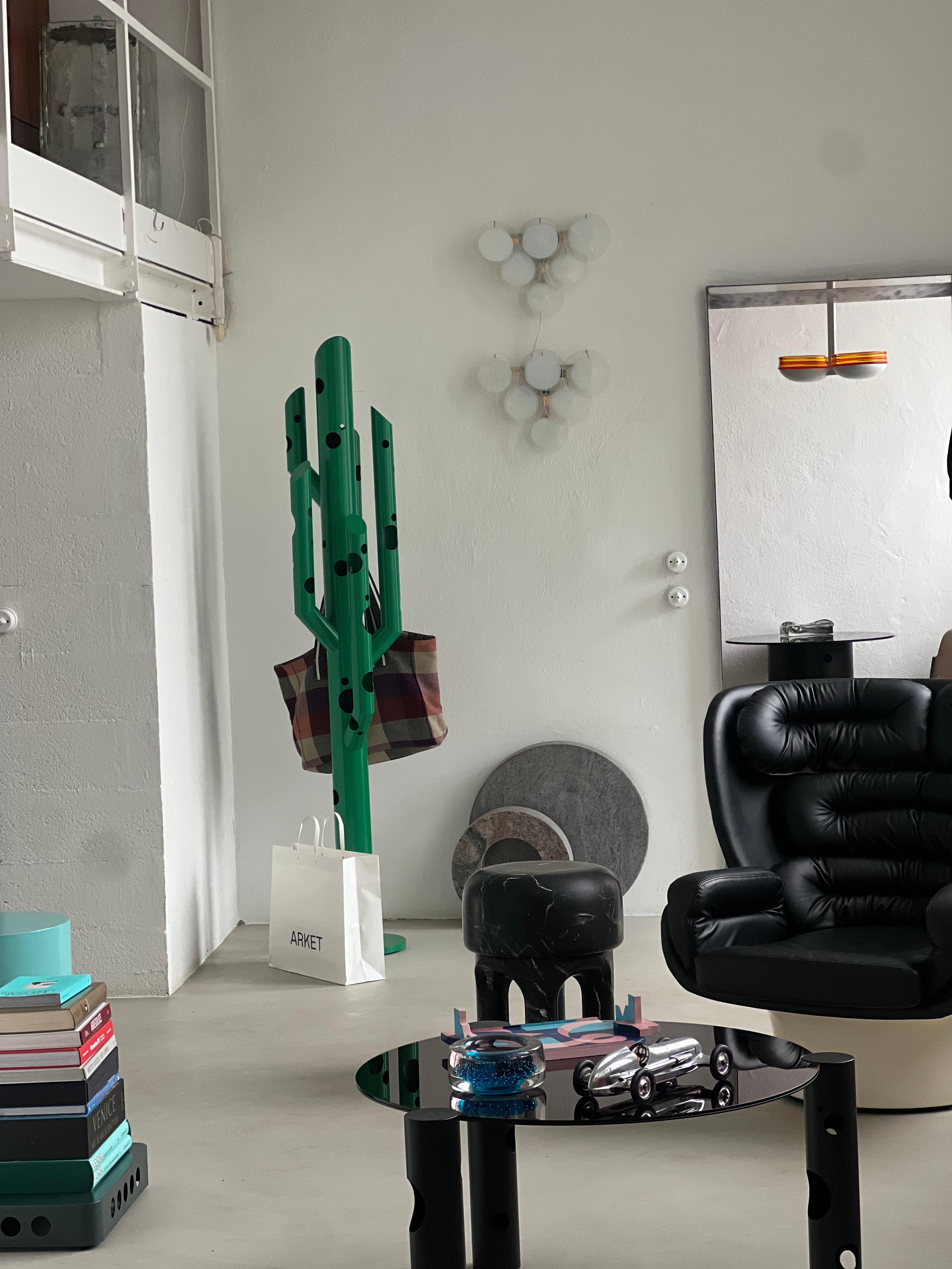 Escultura Contemporánea Cactus en Verde, Spinzi Silös, Diseño Coleccionable Italiano en venta 6
