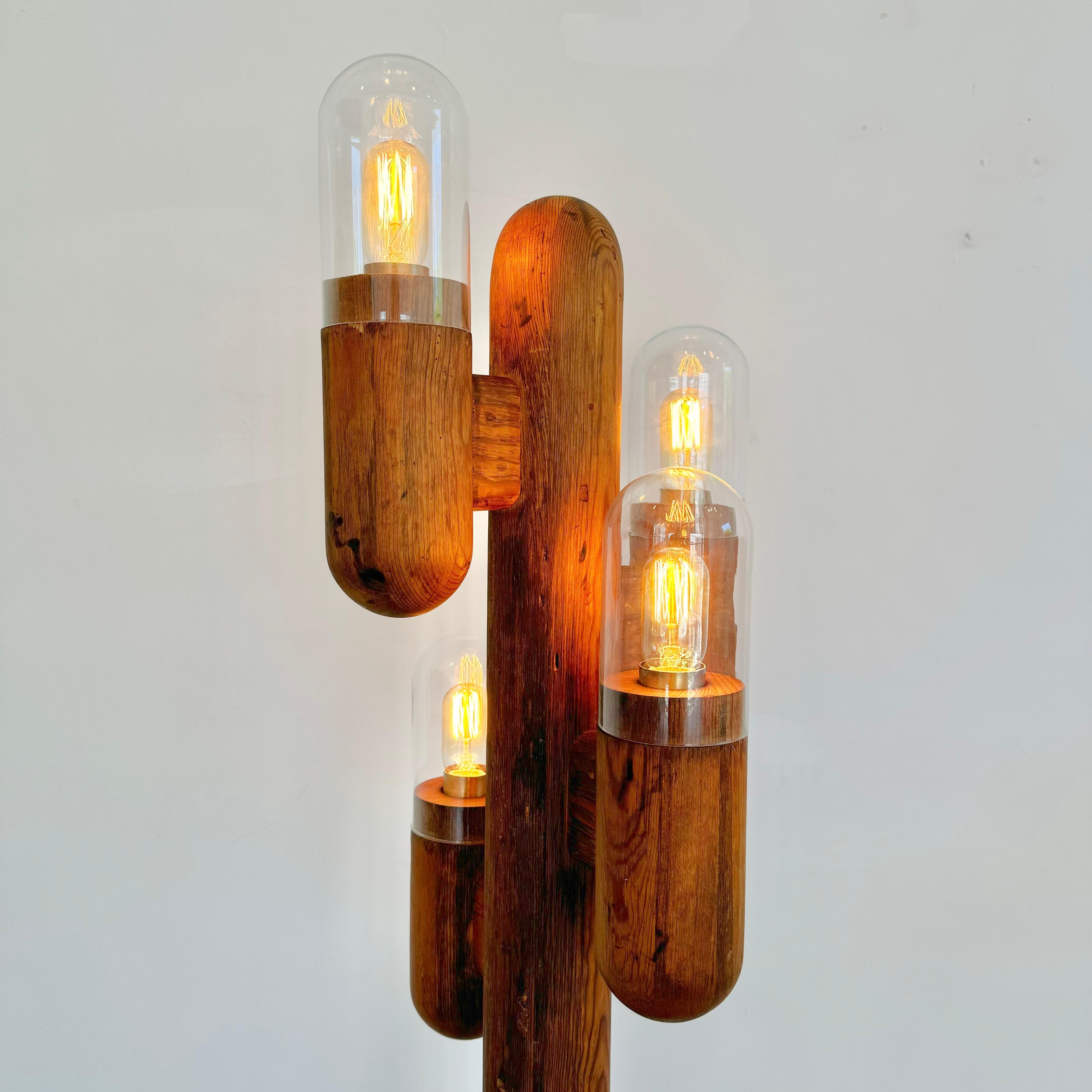 American Cactus Floor Lamp, 1970s USA
