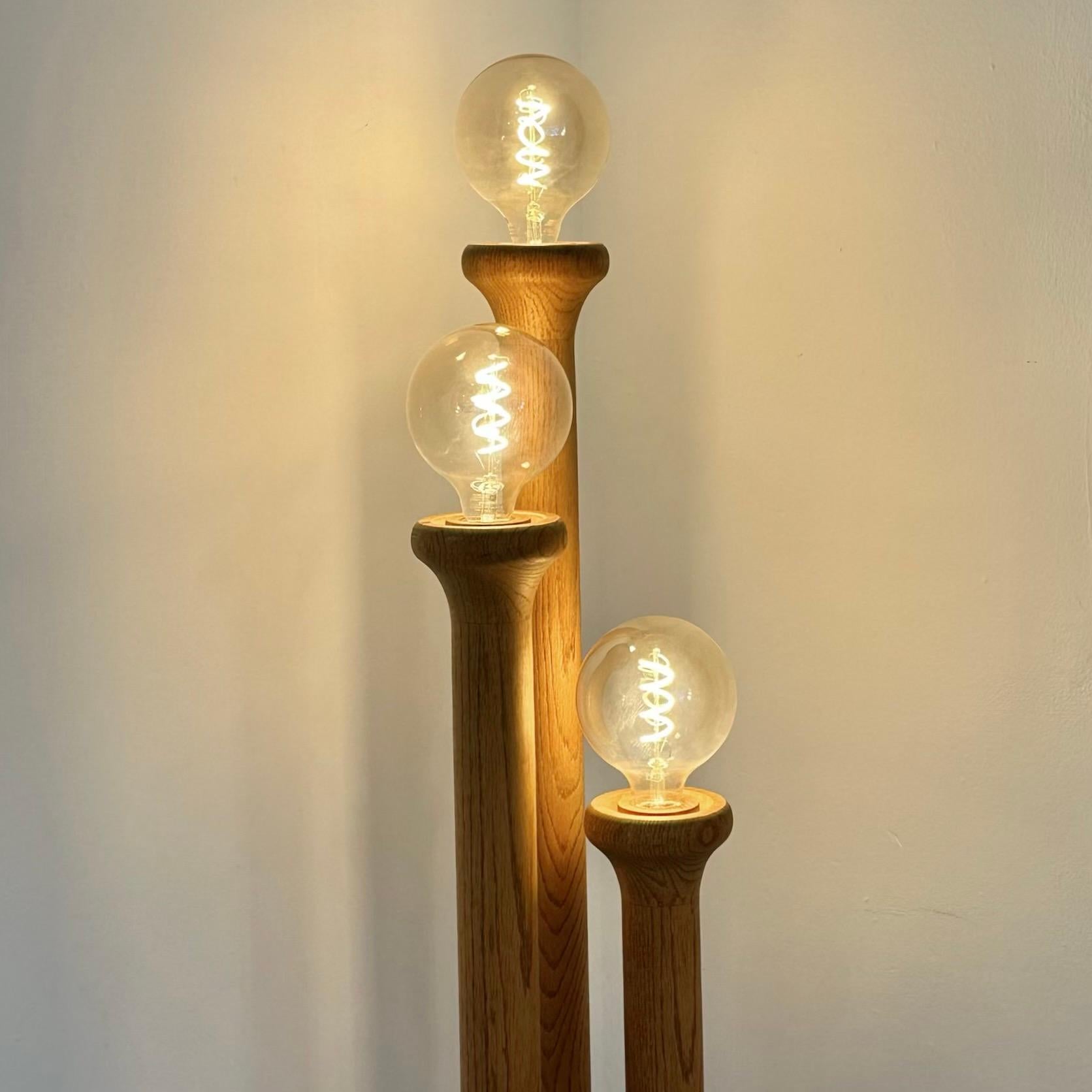 Late 20th Century Tiered Cactus Floor Lamp, 1970s USA