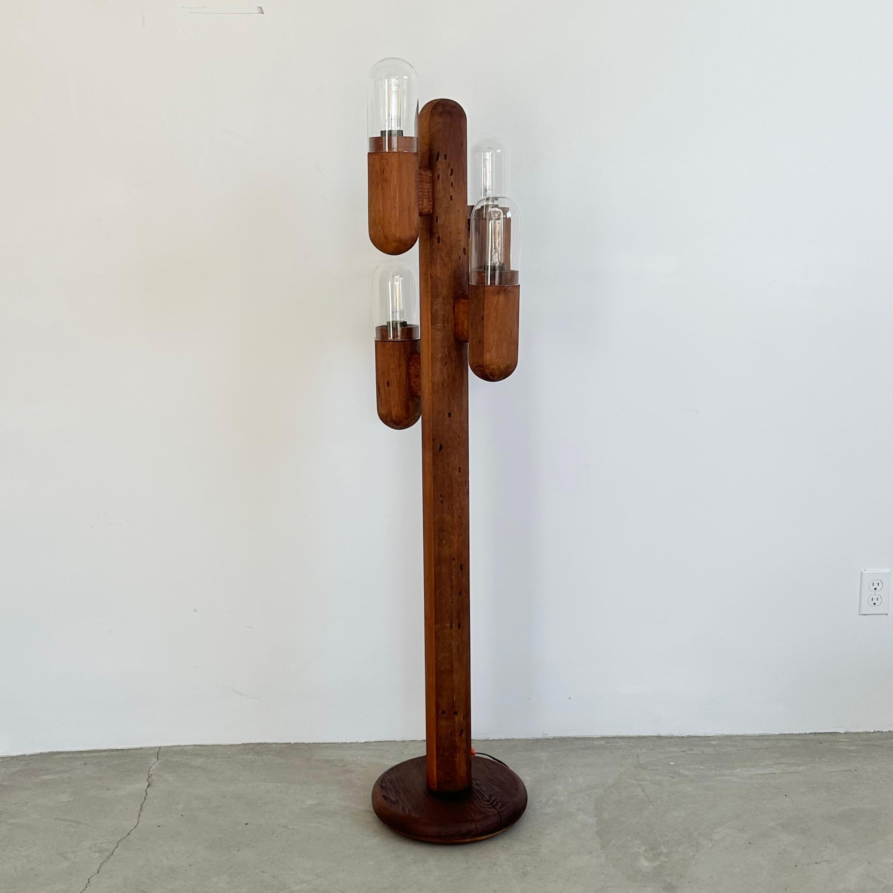 Lámpara de pie Cactus, años 70 EE.UU. finales del siglo XX en venta