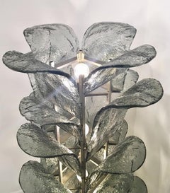 Cactus Floor Lamp Model LT 320 by Carlo Nason for Mazzega, 1960, Italy