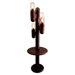 Lampadaire Cactus avec étagère, années 1970, États-Unis