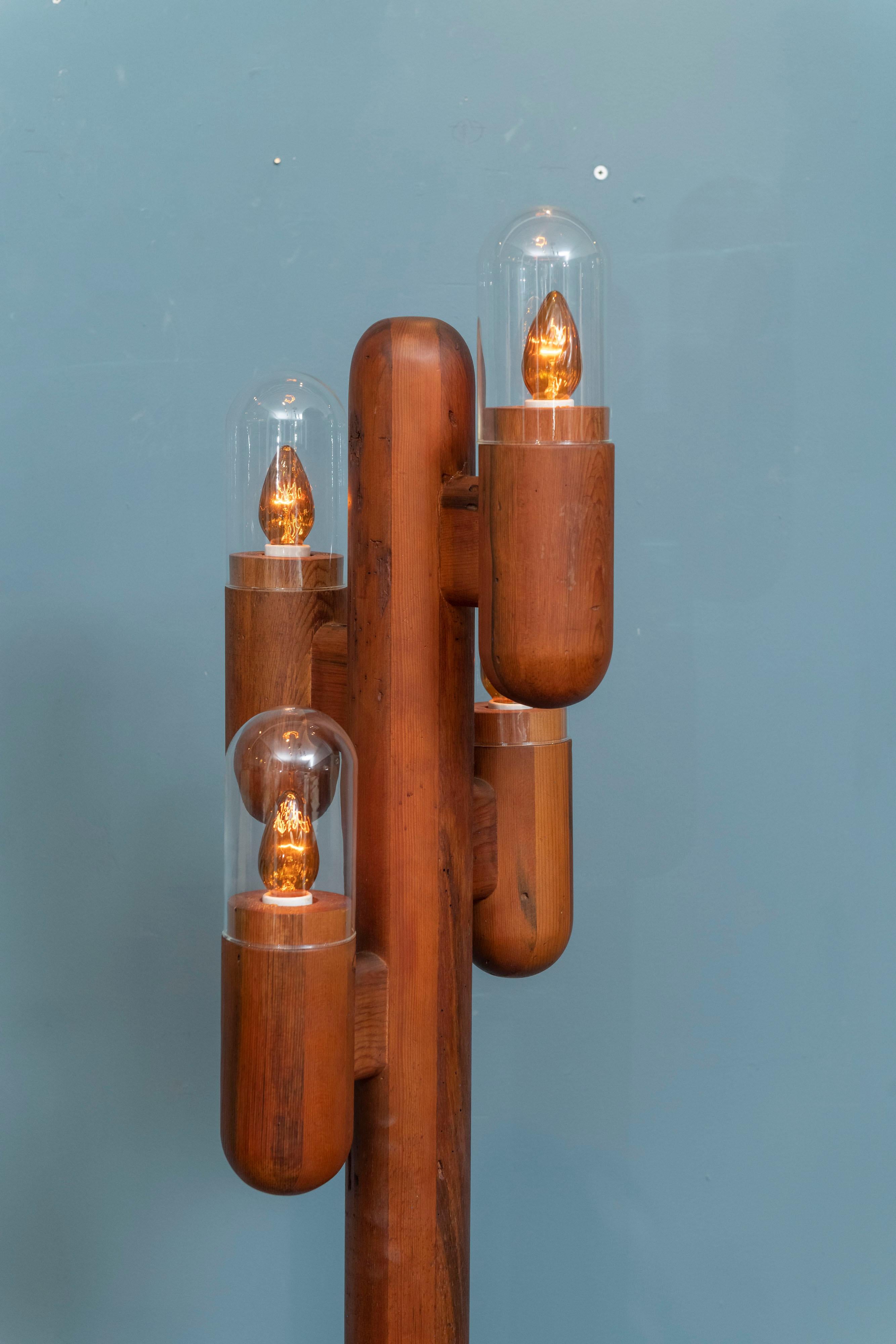 Mid-Century Modern Cactus Form Floor Lamp by Modeline, U.S.A