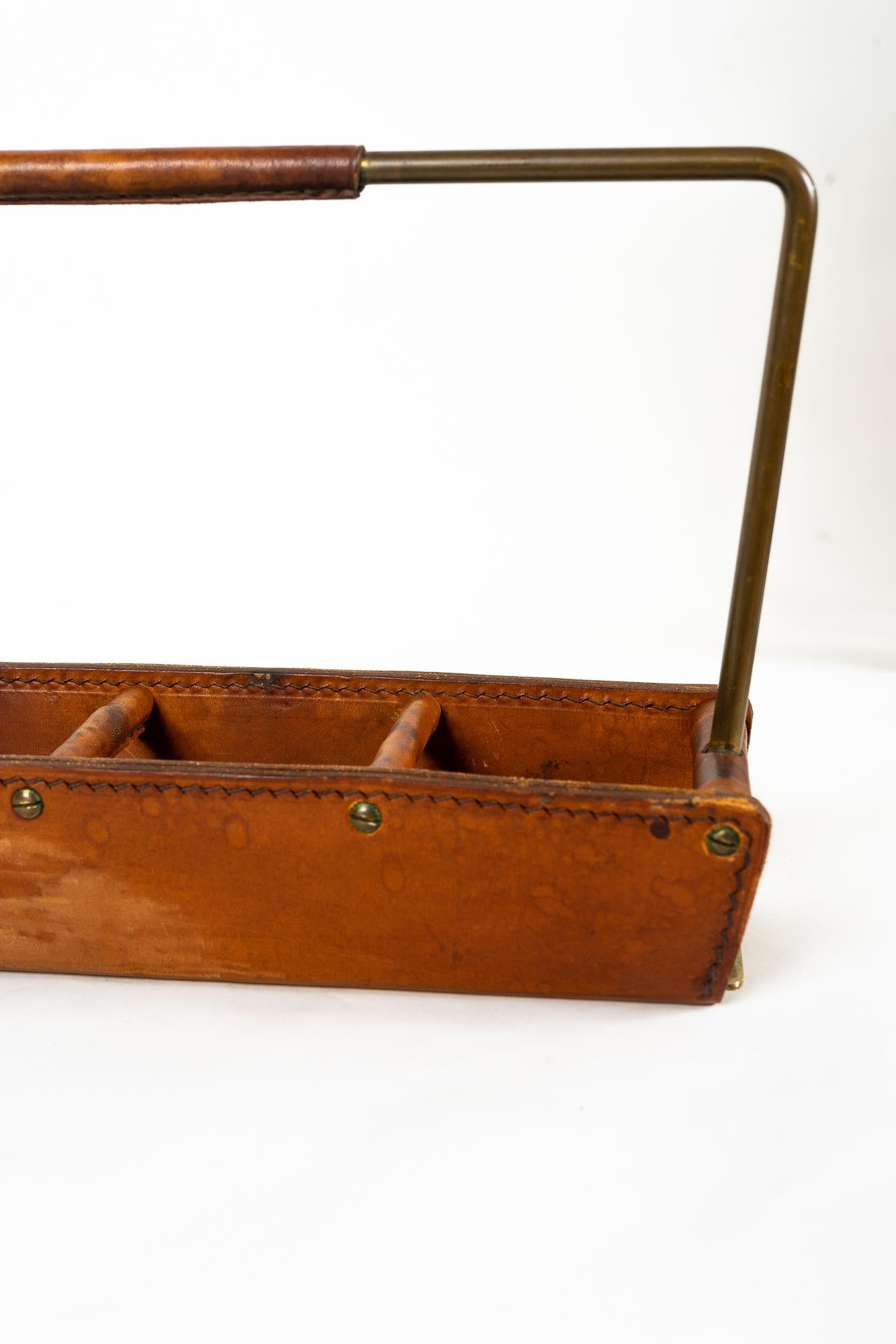 Mid-Century Modern Cactus Holder, Vienna, Around 1950s by Auböck For Sale