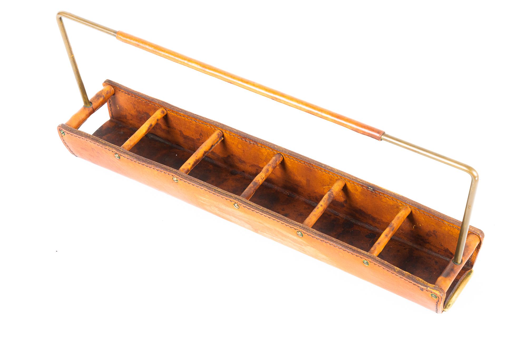 Cactus Holder, Vienna, Around 1950s by Auböck In Good Condition For Sale In Wien, AT