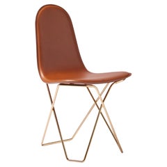 Sedia da pranzo in pelle Cactus di Cuero Design