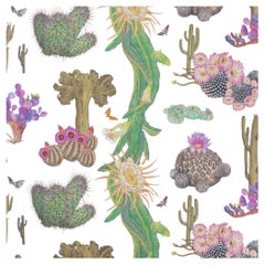 Cactus Mexicanos Taube Tropical Leinen