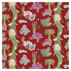 Cactus Mexicanos in Sangre Botanical Wallpaper