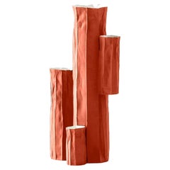 Cactus Red Decorative Vase