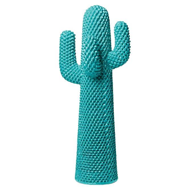 Cactus-Skulptur Gammablau von Gufram
