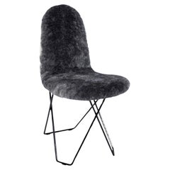 Cactus Sheepskin Dining Chair by Cuero Design