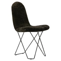 Cactus Sheepskin Dining Chair by Cuero Design