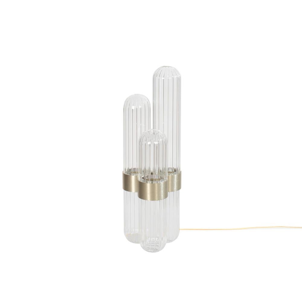Lampada da terra Cactus Small in ottone grigio di Pulpo In condizioni Nuovo in vendita a Geneve, CH
