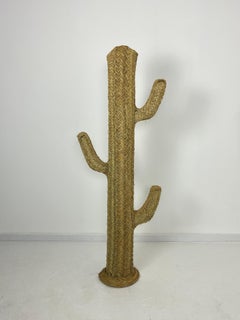 "Cactus" Straw Coat Hanger, 1970s