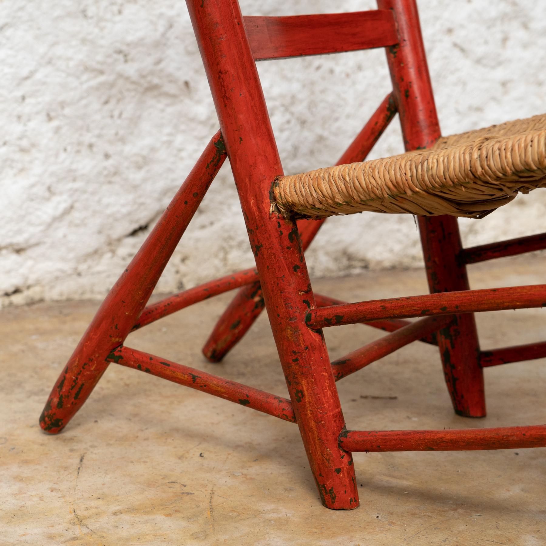 Cadaqués Heritage: Salvador Dali's Beloved Traditional Chair, circa 1930 For Sale 5