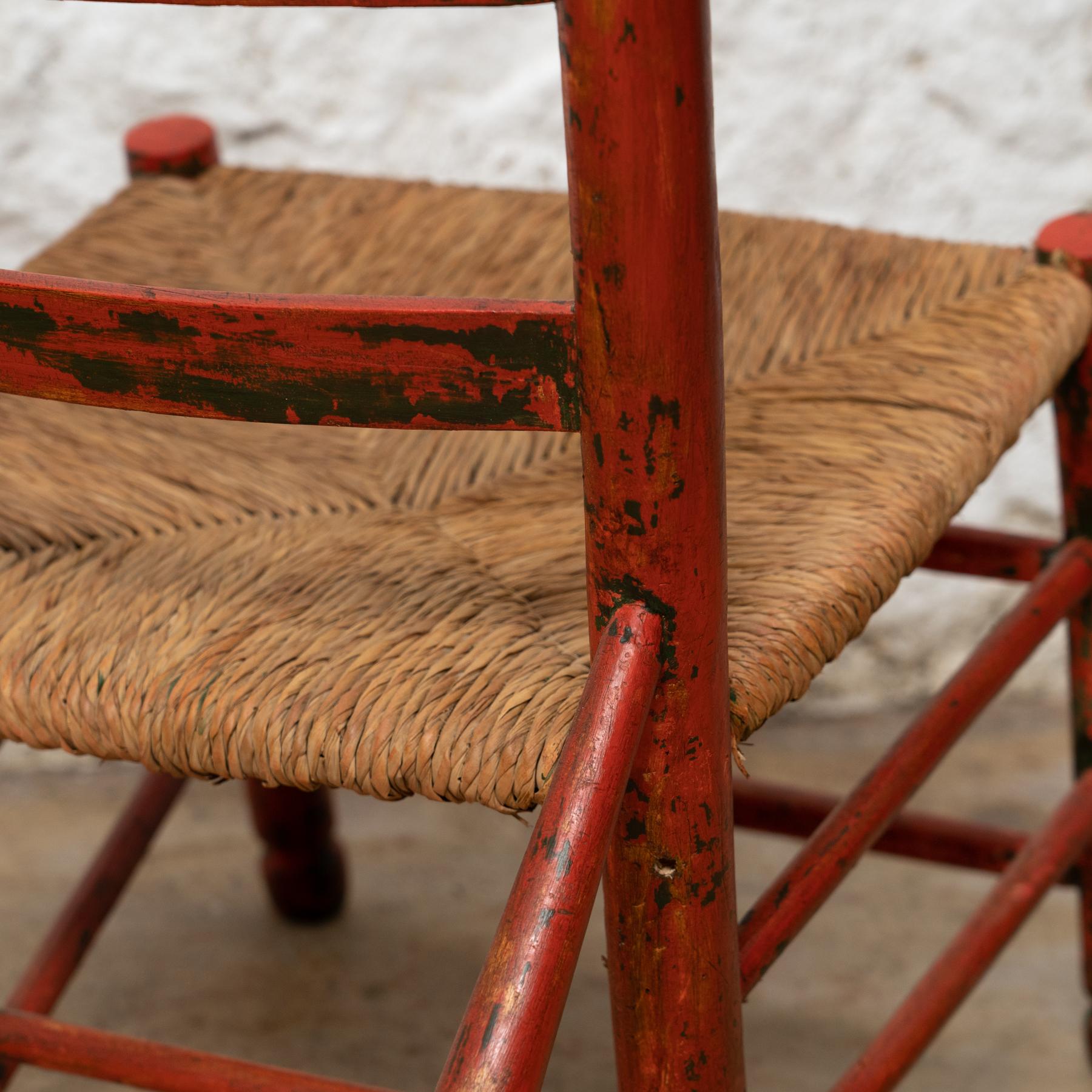 Cadaqués Heritage: Salvador Dali's Beloved Traditional Chair, circa 1930 6