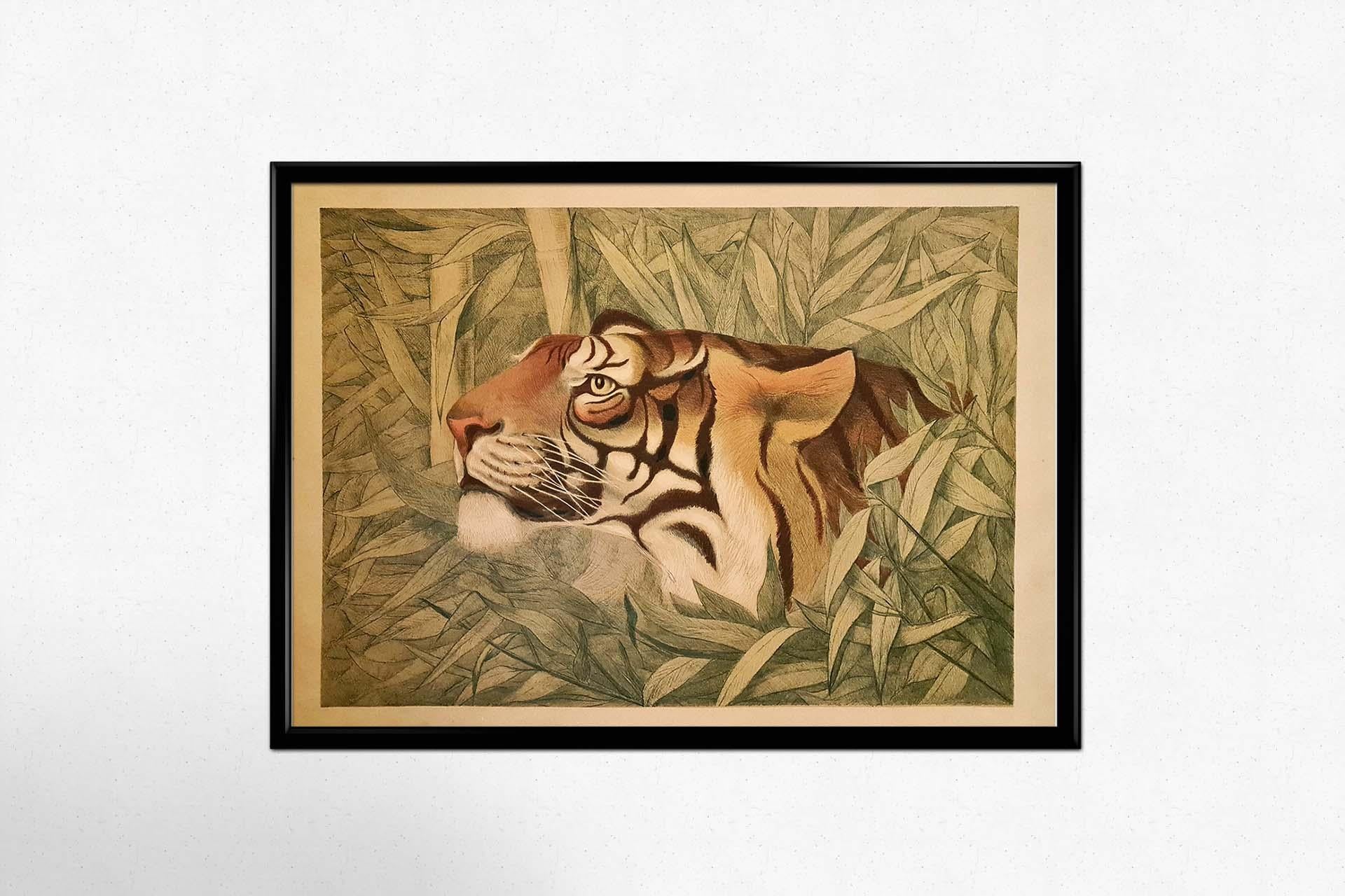 Drucken in Farbe

Sehr schönes Plakat aus den 1920er Jahren mit der Darstellung eines Tigers.

Tiere - Fauvismus