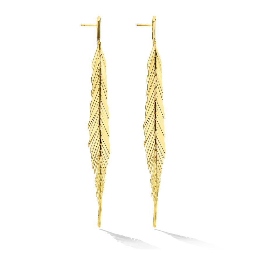 cadar feather earrings