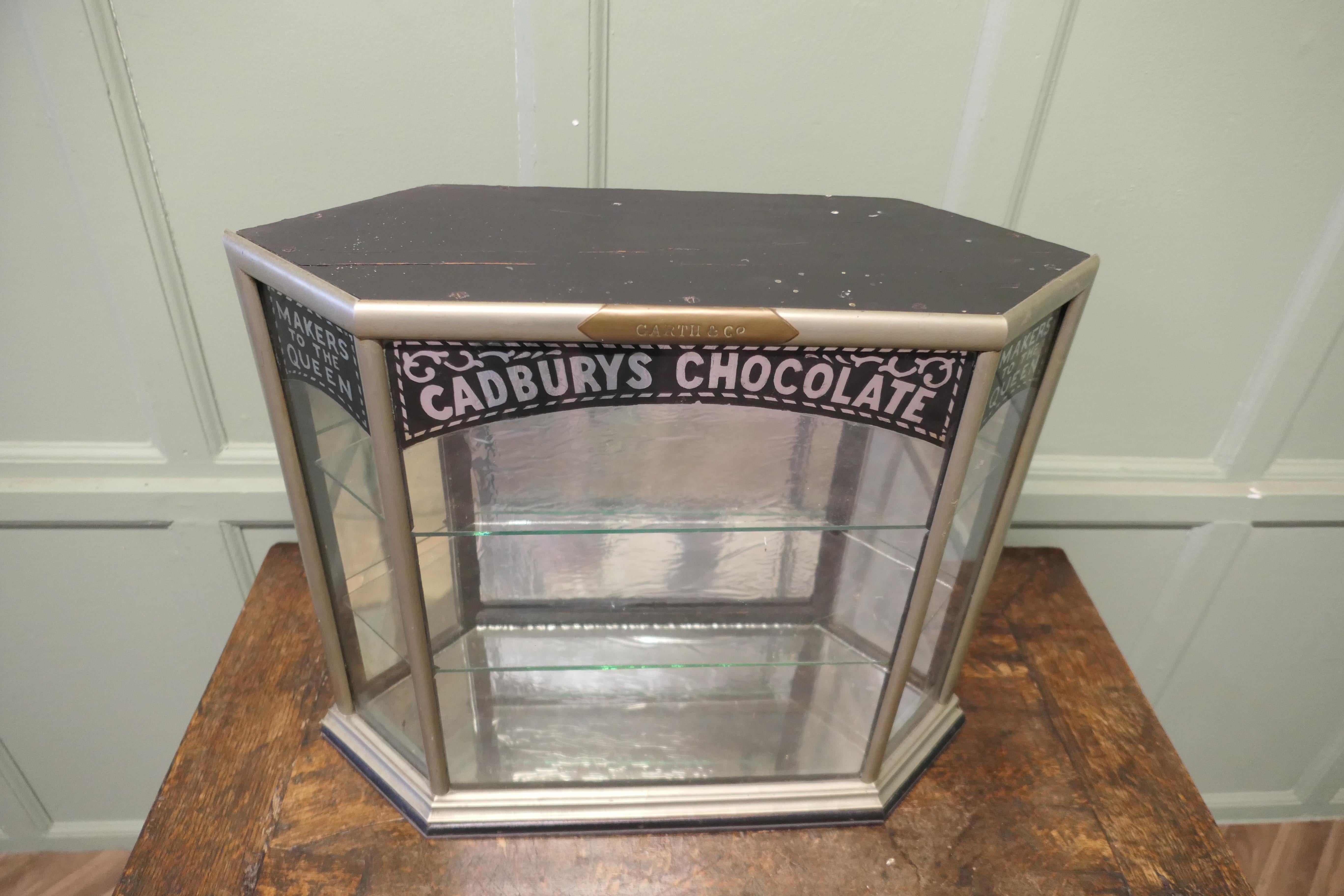 Mid-20th Century Cadbury’s Art Deco Sweet Shop Cabinet For Sale