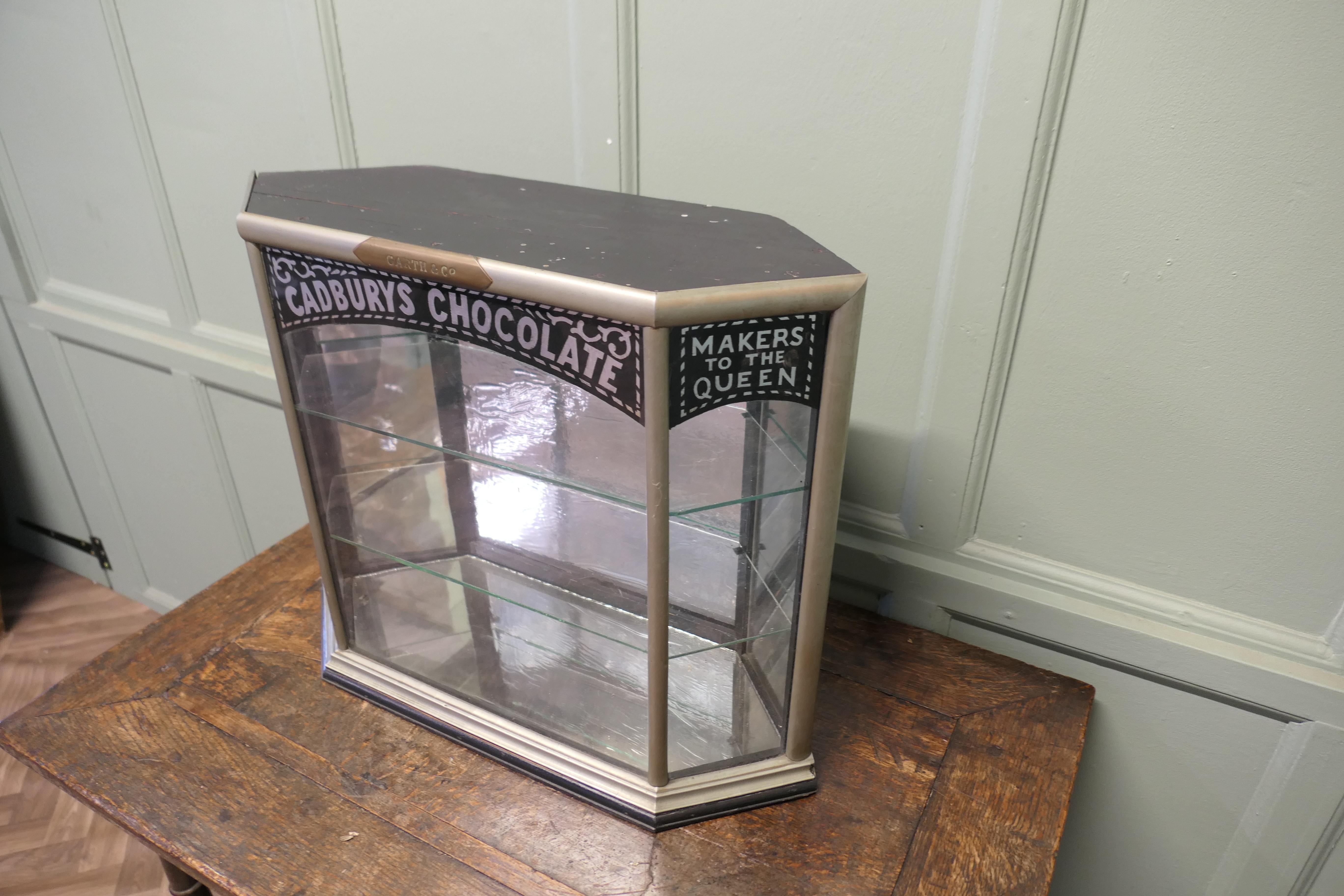 Cadbury’s Art Deco Sweet Shop Cabinet For Sale 1