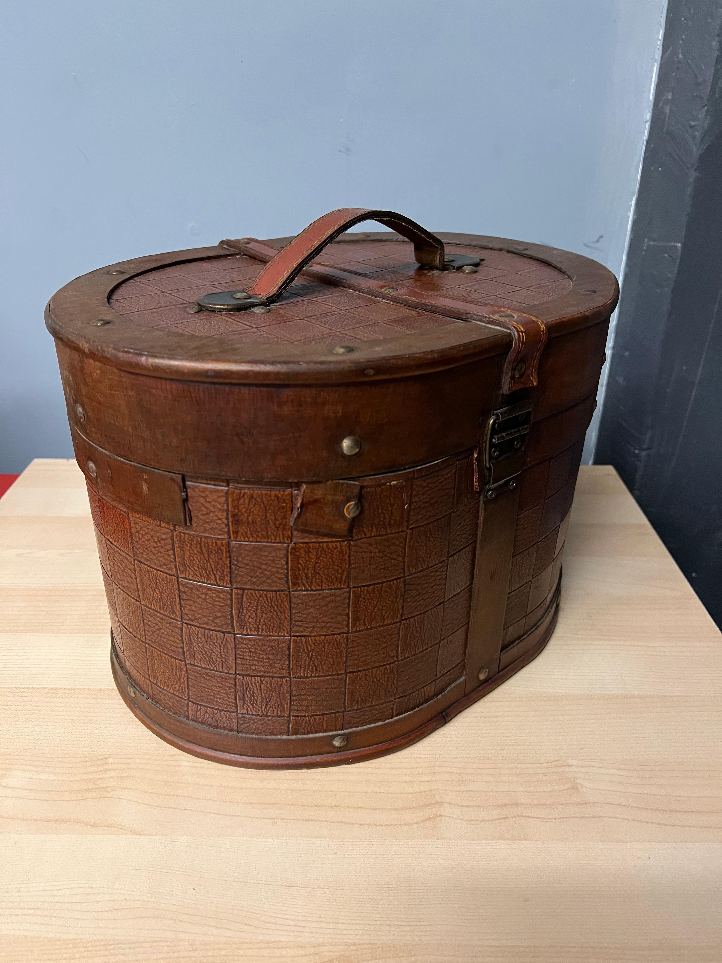 Plastic Caddy with Buckle and Snap Closure For Sale