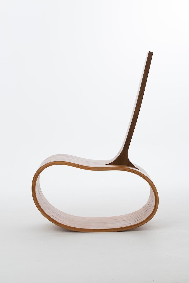 Rocking chair “Feijão” in three joints solid woods, 11/80.

 
 