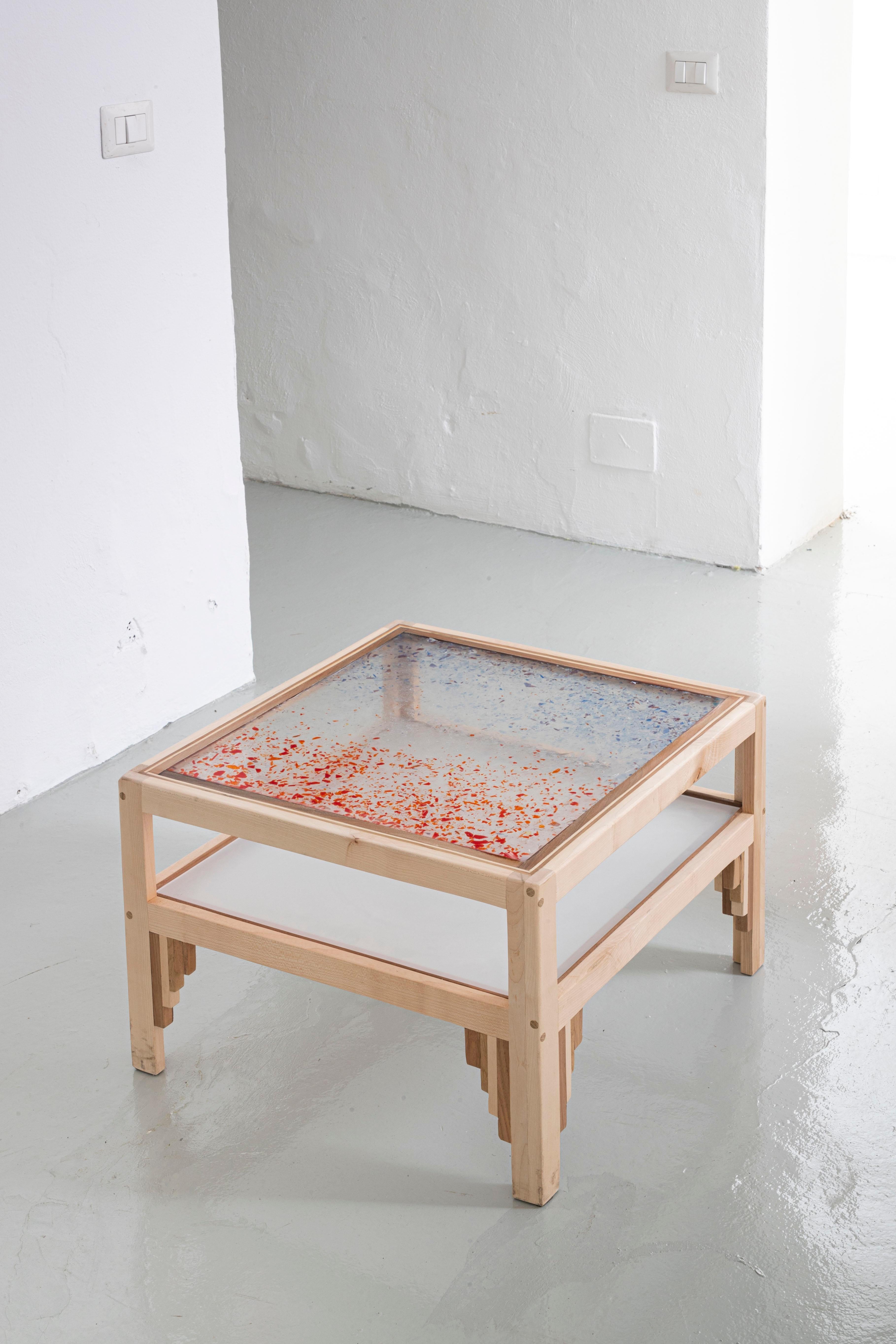 Cadeira Nascer Do Sol, 2er-Set Stühle aus Holz von Andrea Zambelli im Angebot 1