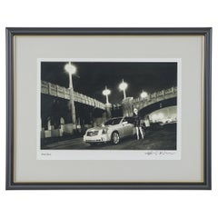 Cadillac CST and Blonde, 2002, Framed print by Helmut Newton (1920-2004)