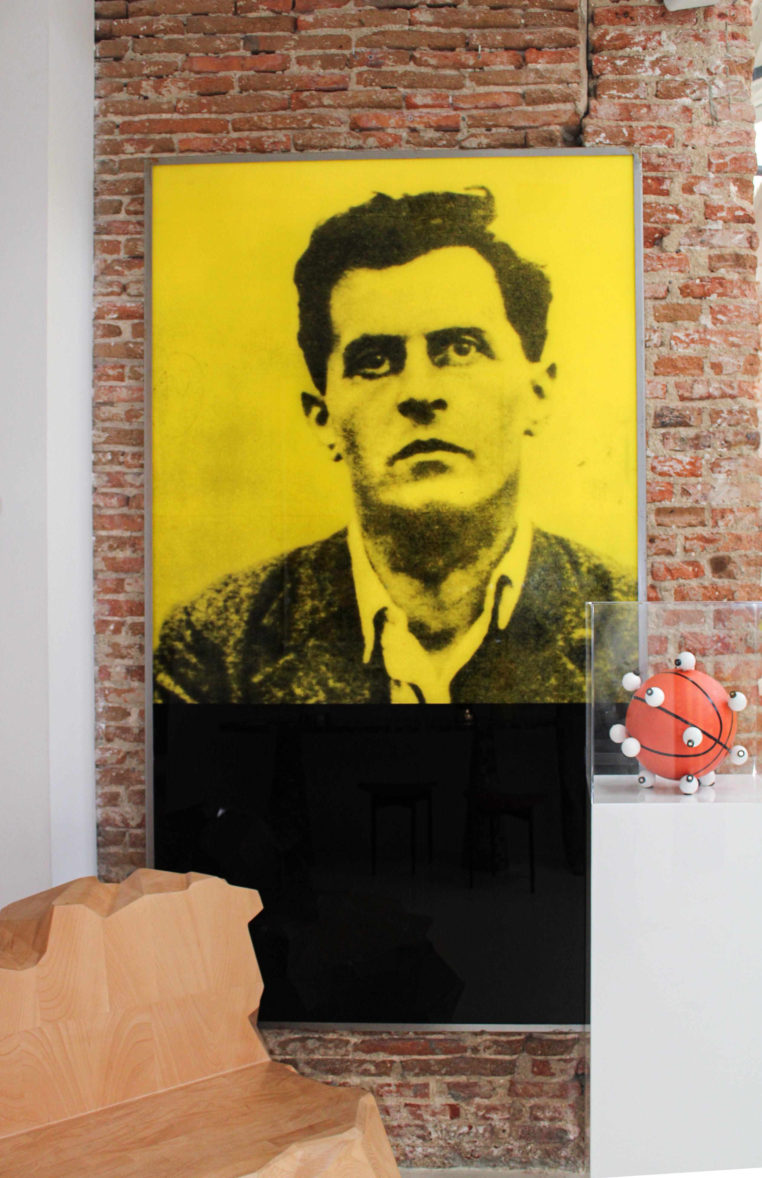 Modern Cadium Yellow Light (Wiitg) Photography, Leonel Moura, 1990 For Sale