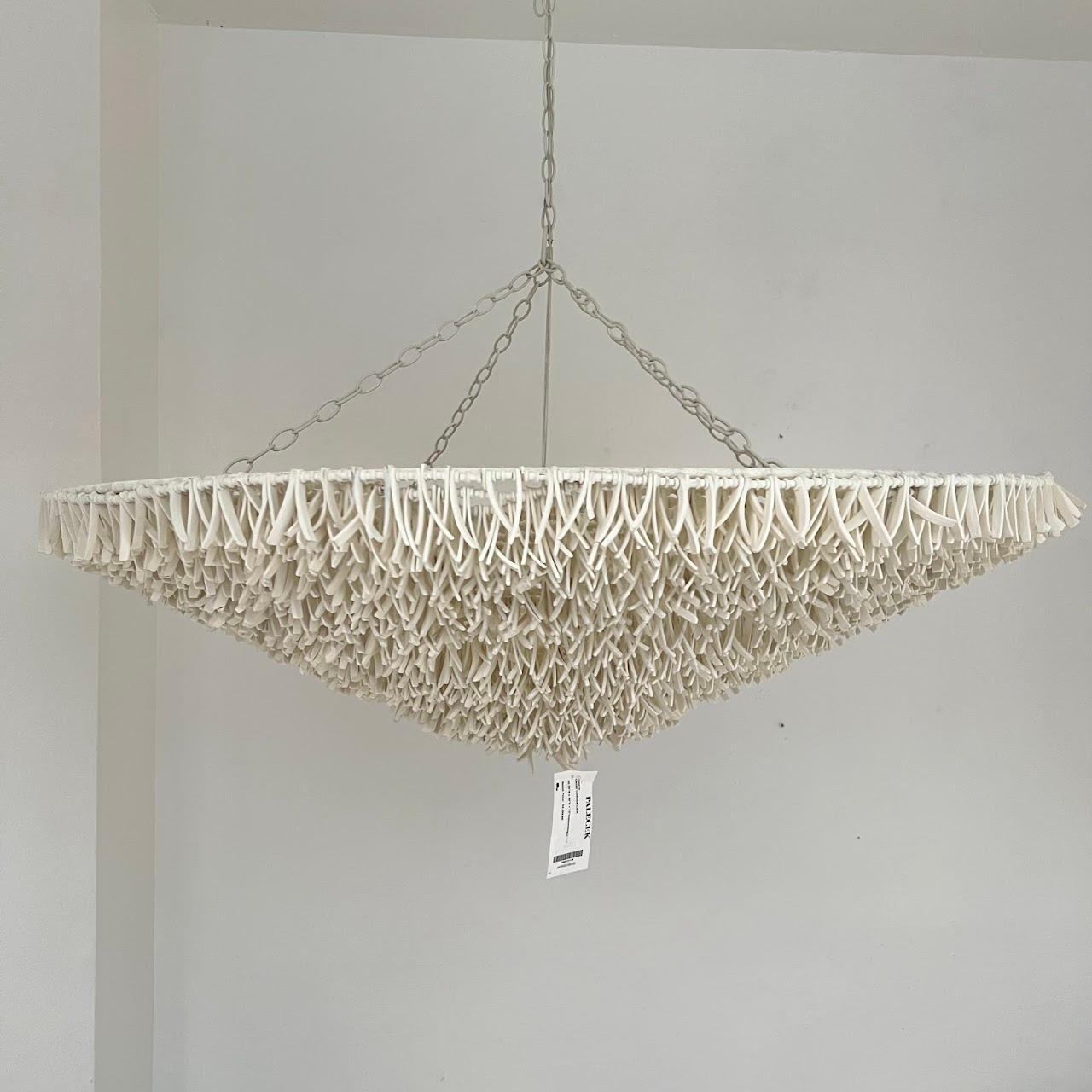Metallo Lampadario Cadiz di Palecek in vendita