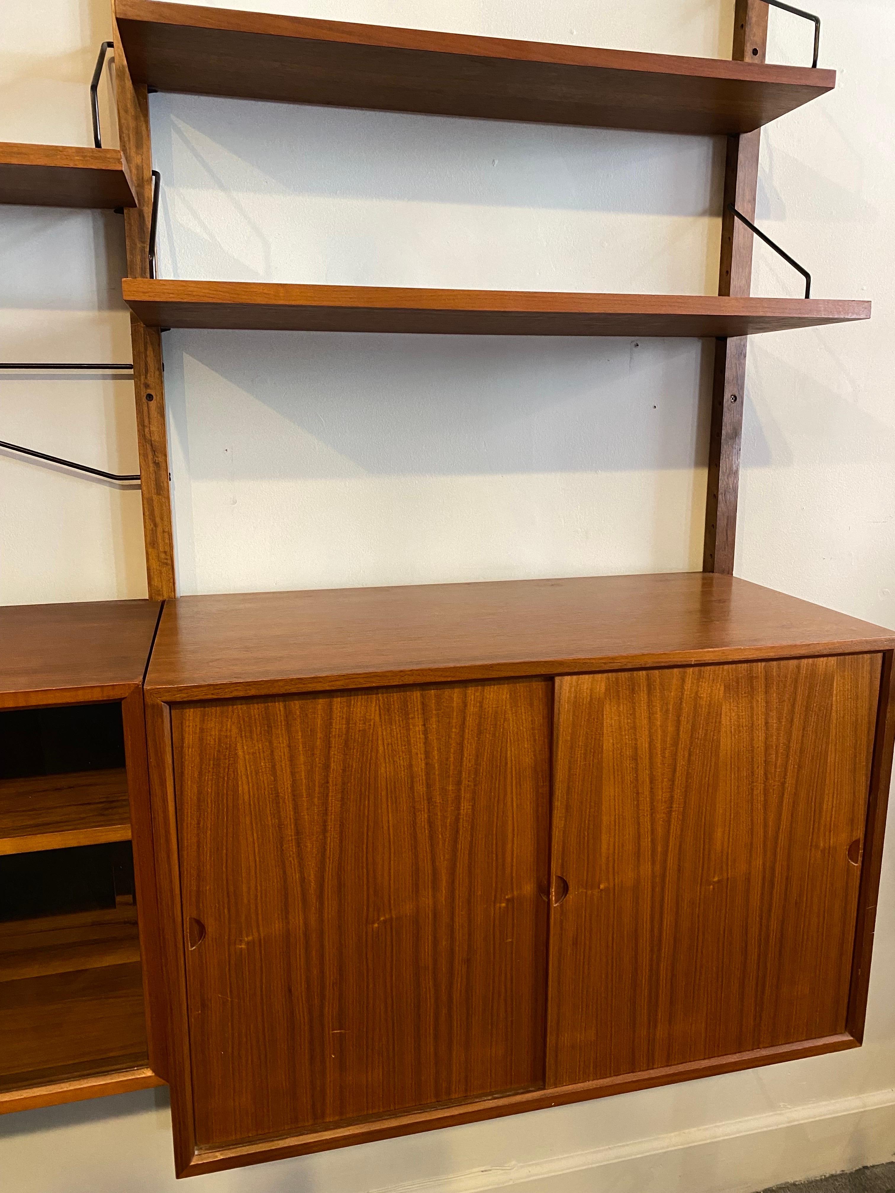 Cado 2 Bay-Regal von Poul Cadovius Royal System, Dänemark (Skandinavische Moderne)