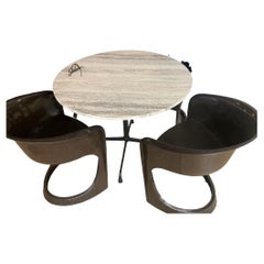 Cado Armchairs & Eames Table
